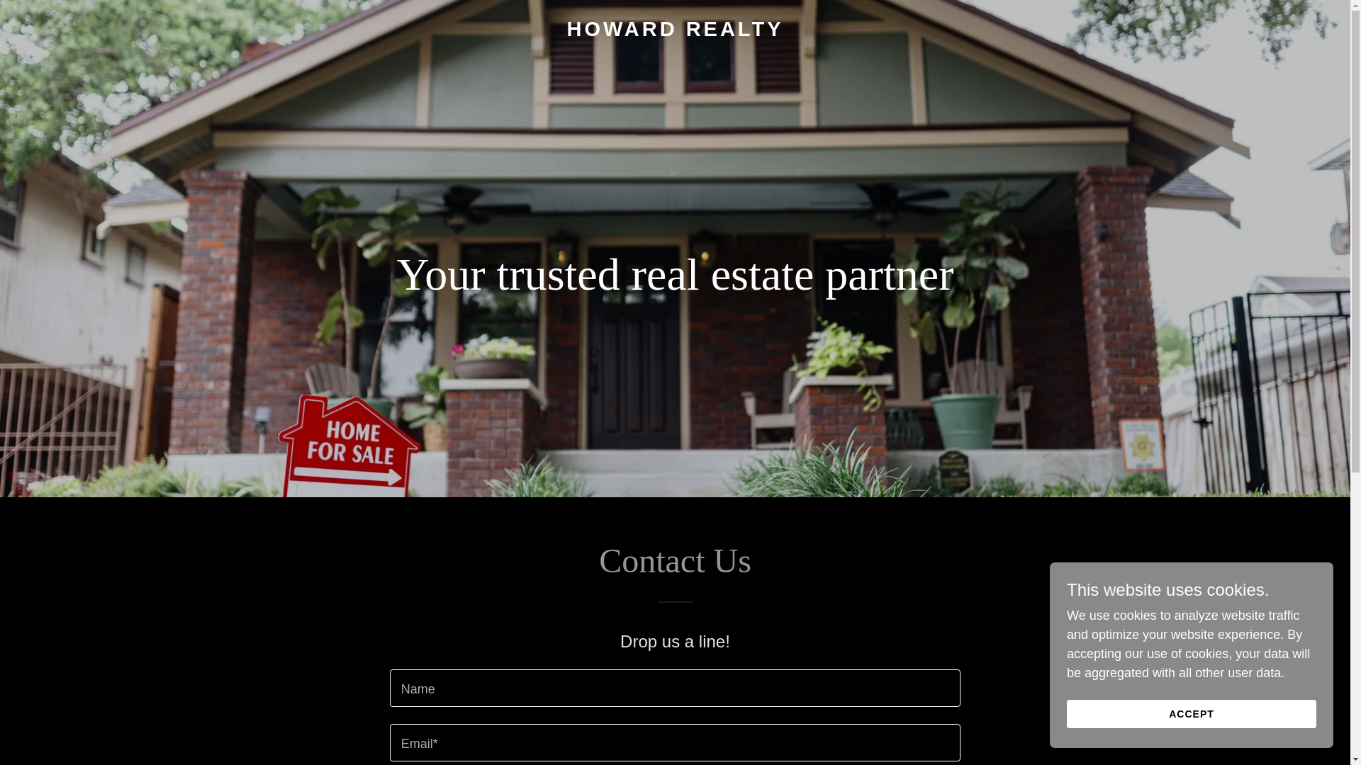 website screenshot of https://howardrealty.co/