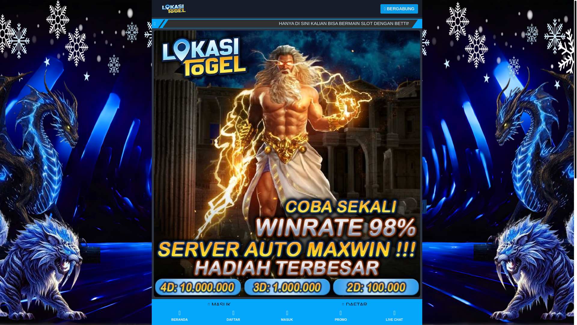 website screenshot of https://lokasitogel-amp.pages.dev/