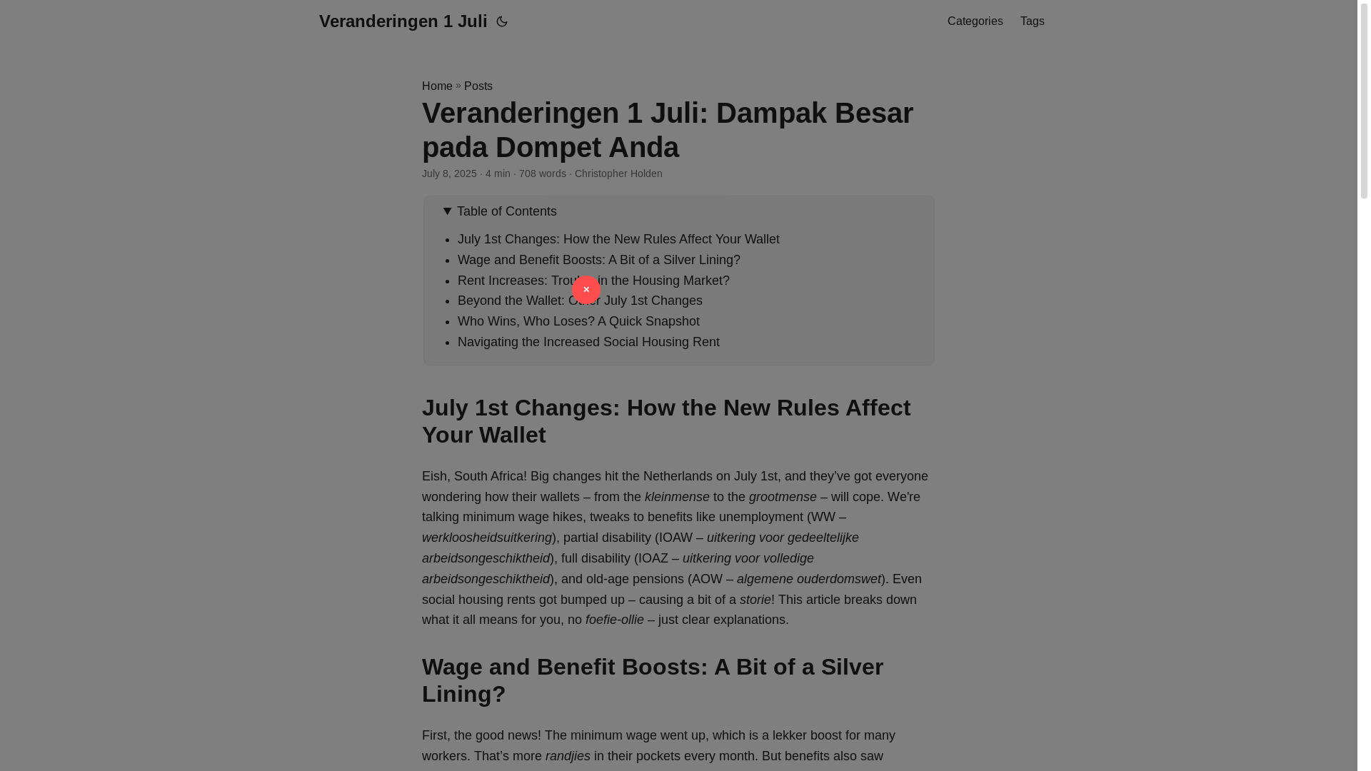 website screenshot of https://veranderingen-1-juli20250712.pages.dev/