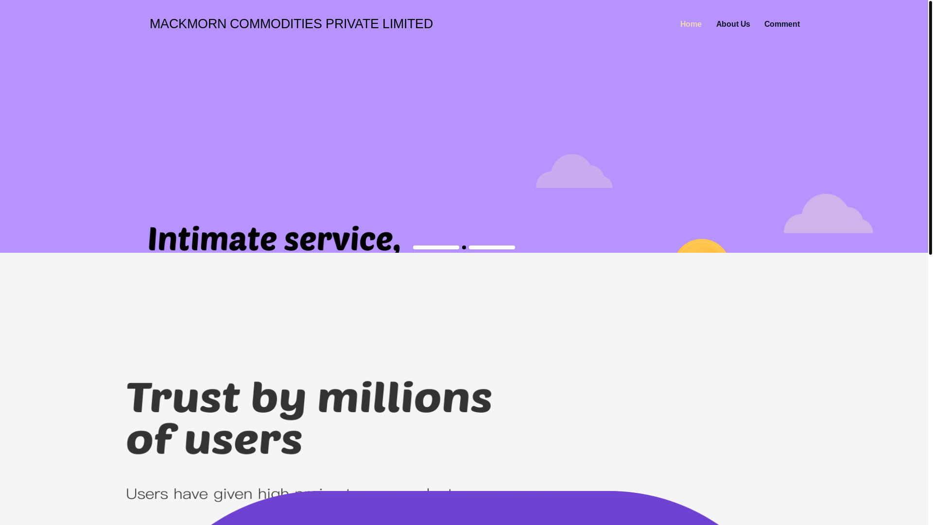 website screenshot of https://mackmorn.com/