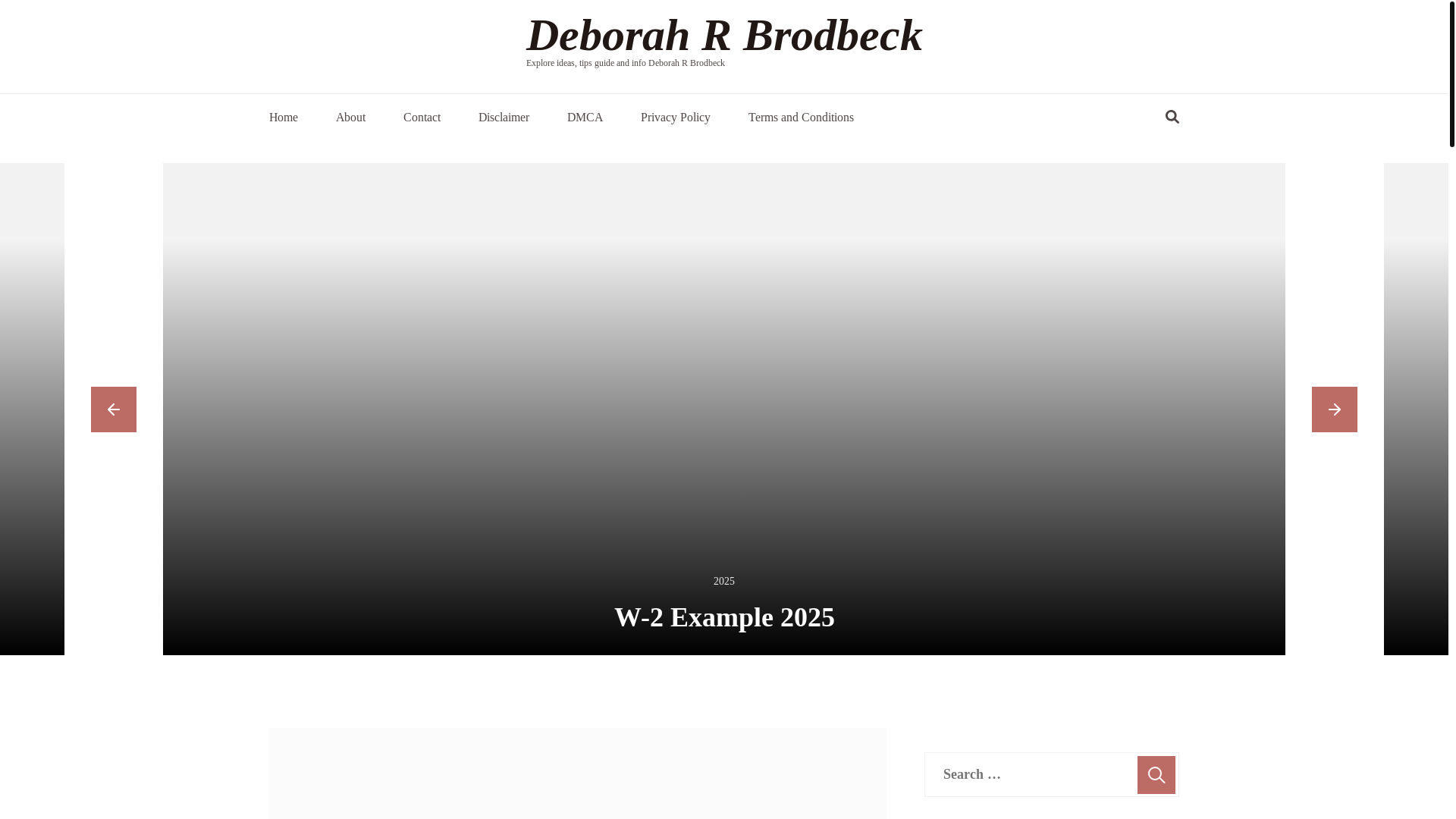 website screenshot of https://deborahrbrodbeckm.pages.dev/
