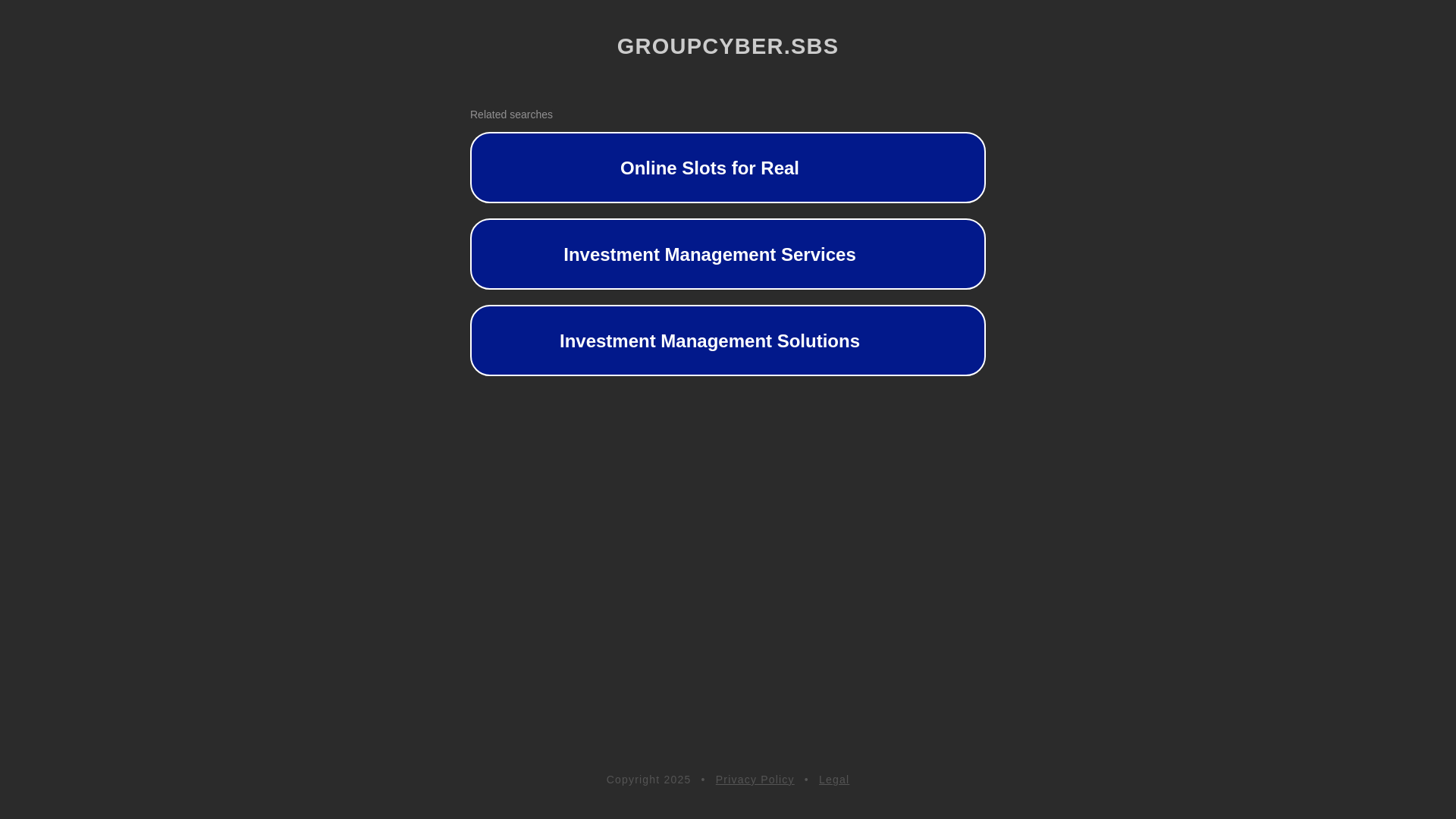 website screenshot of https://groupcyber.sbs/