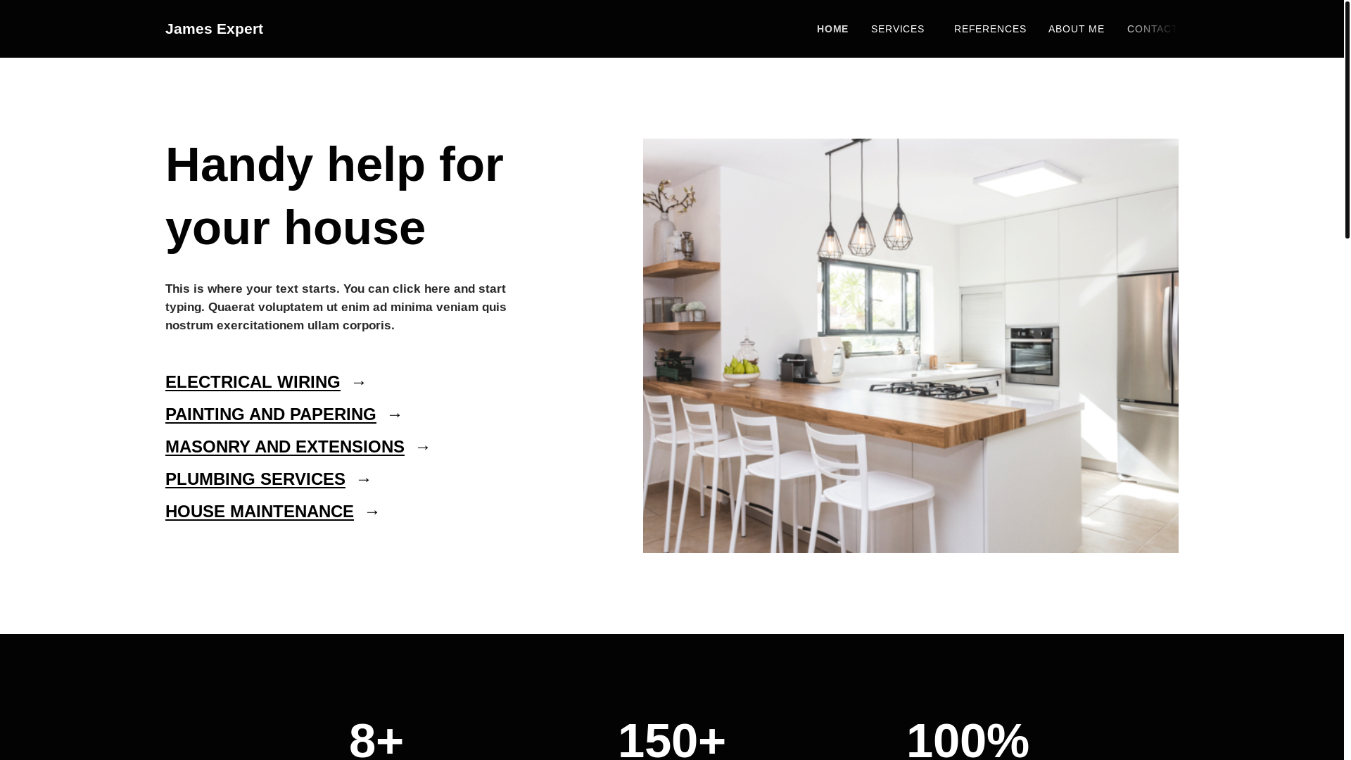 website screenshot of https://dbrooksroofing.com/