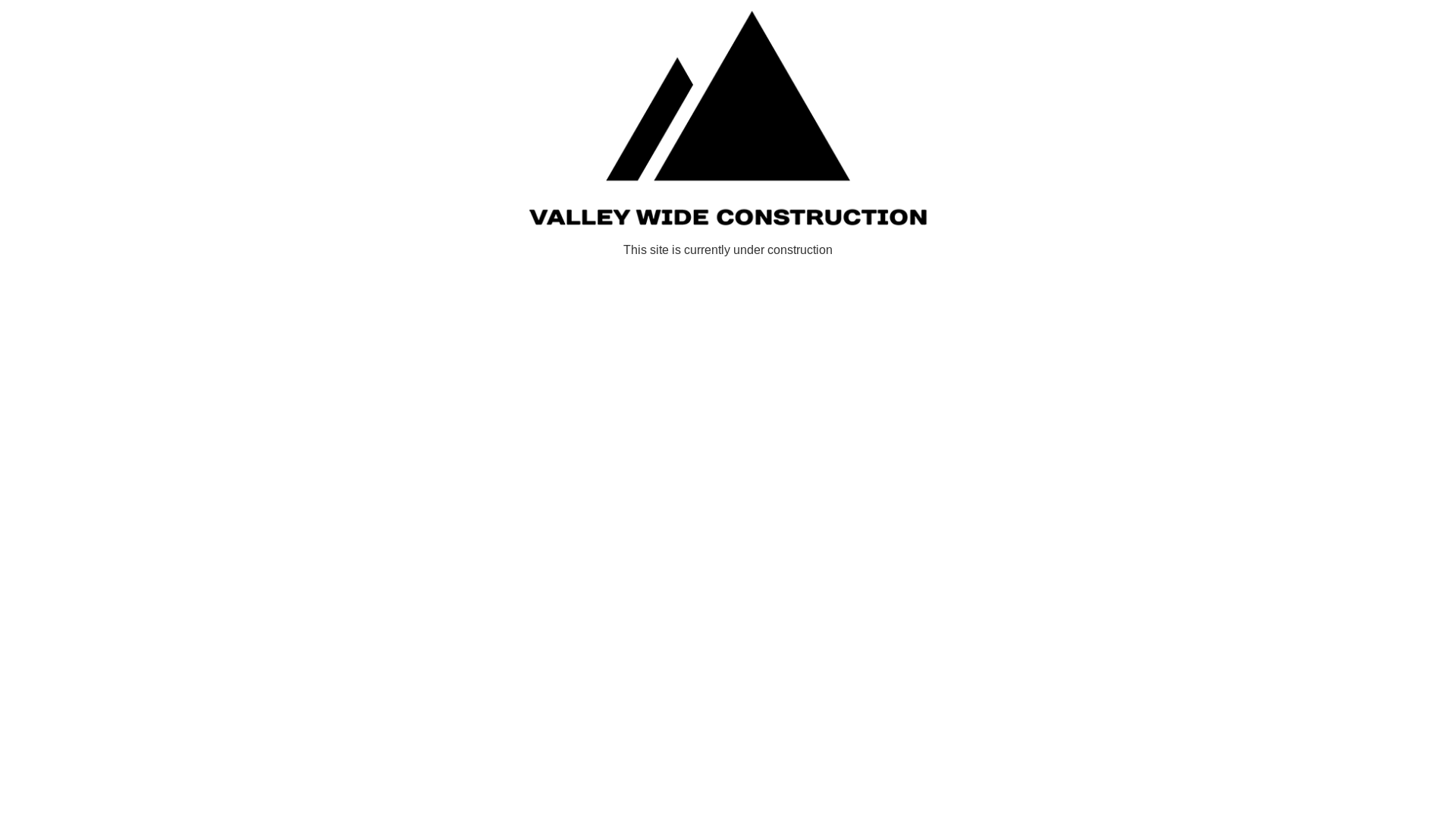 website screenshot of https://valleywideconstruction.ca/
