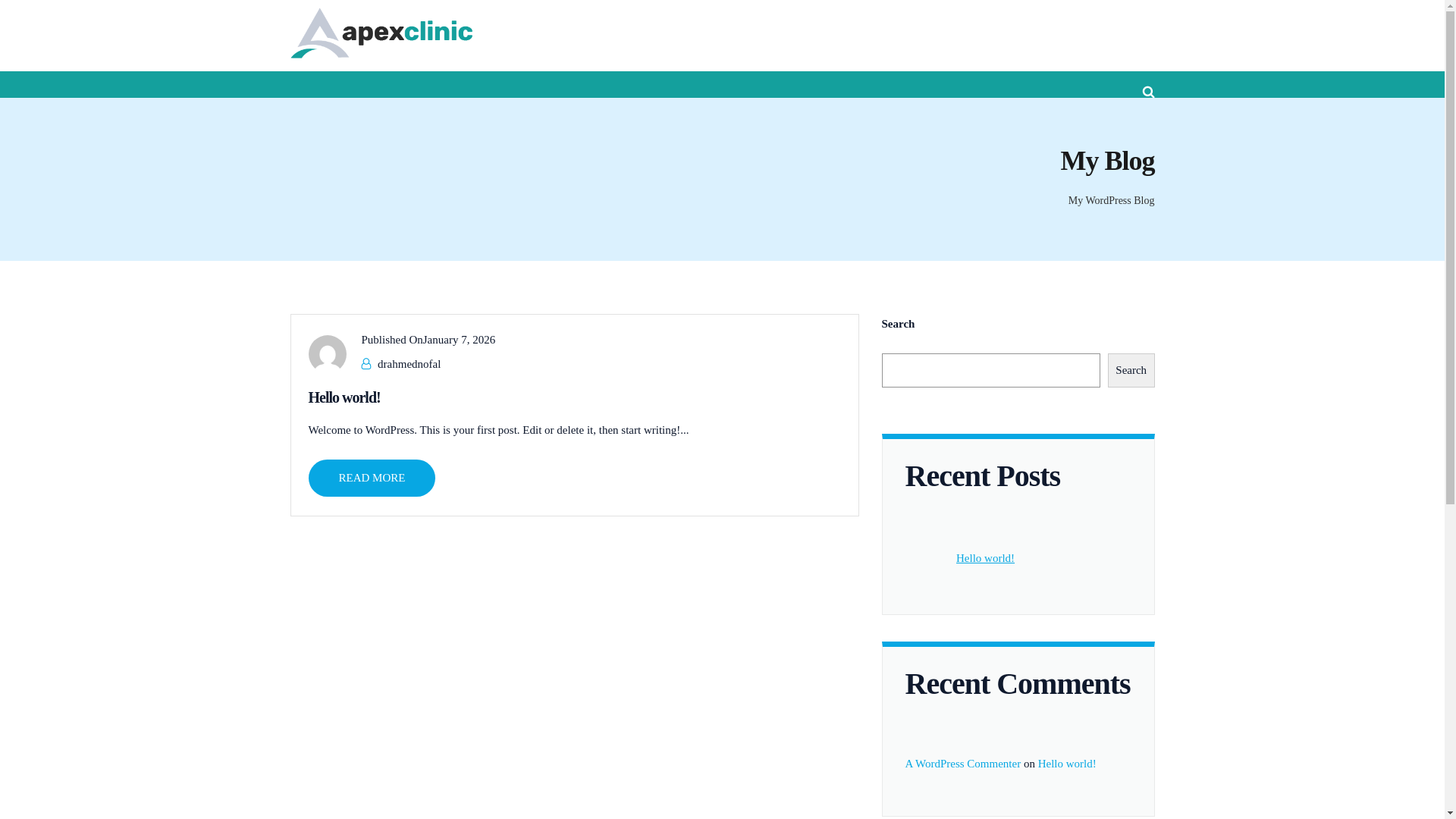 website screenshot of https://drahmednofal.com/