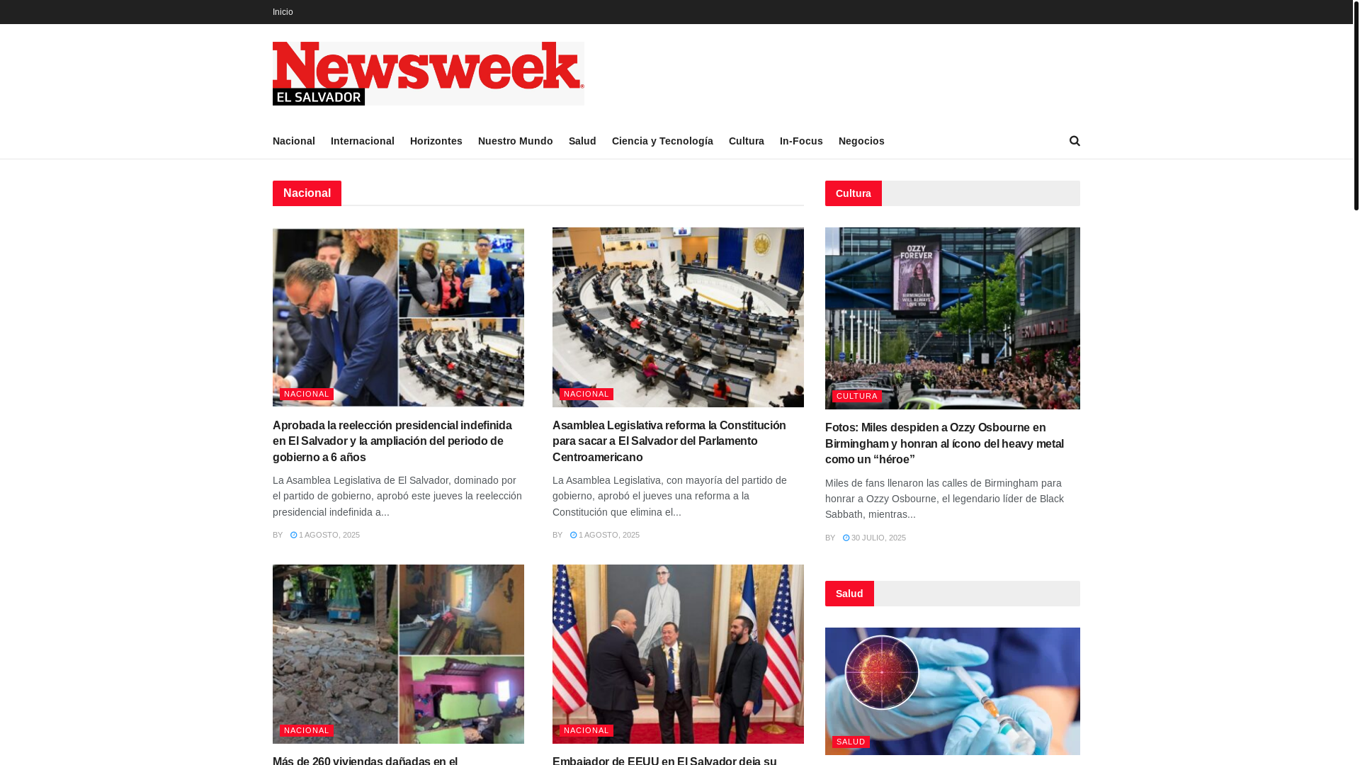 website screenshot of https://newsweekespanol-elsalvador.com/