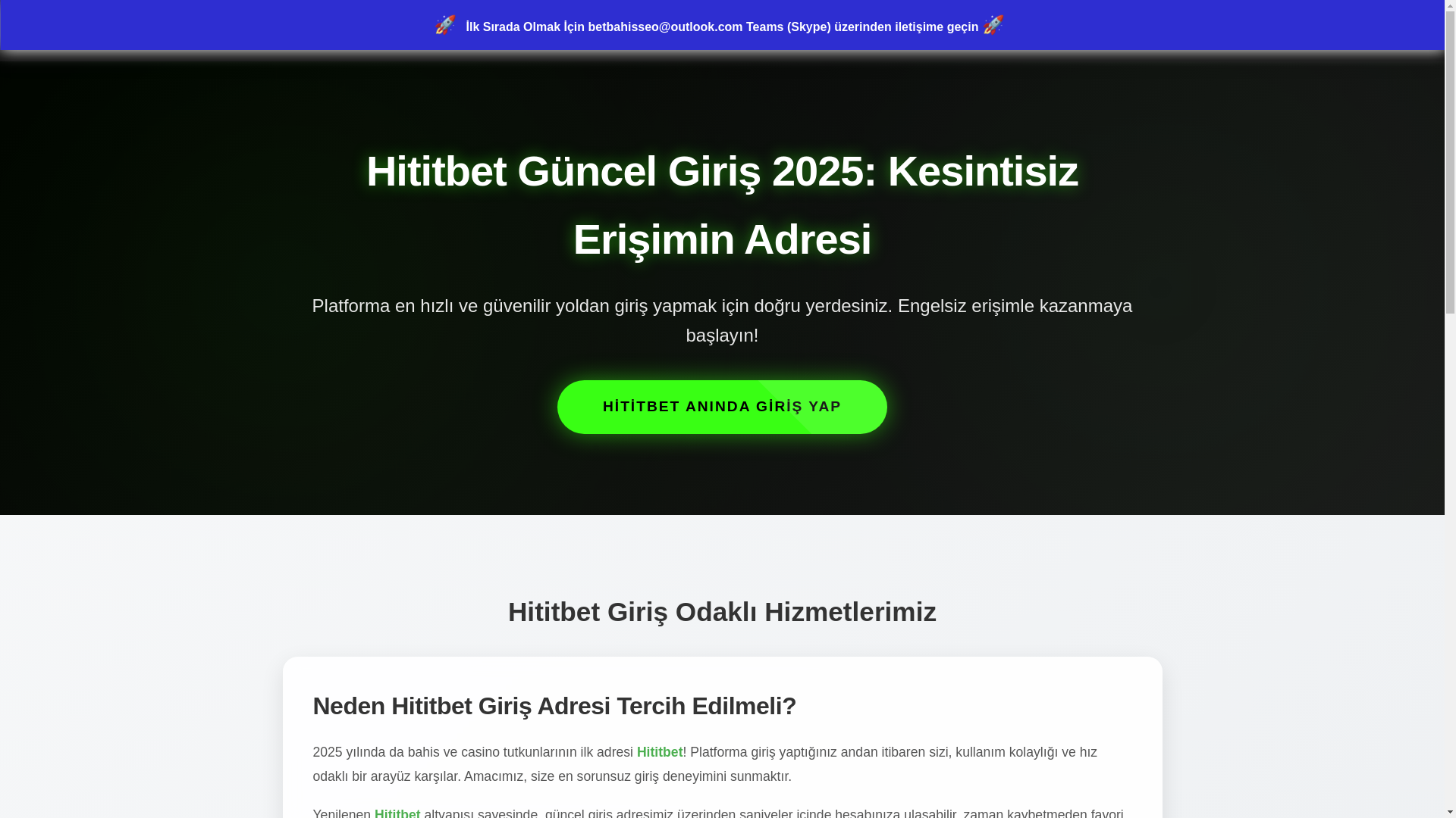website screenshot of https://hititbet-guncel-adres.top/