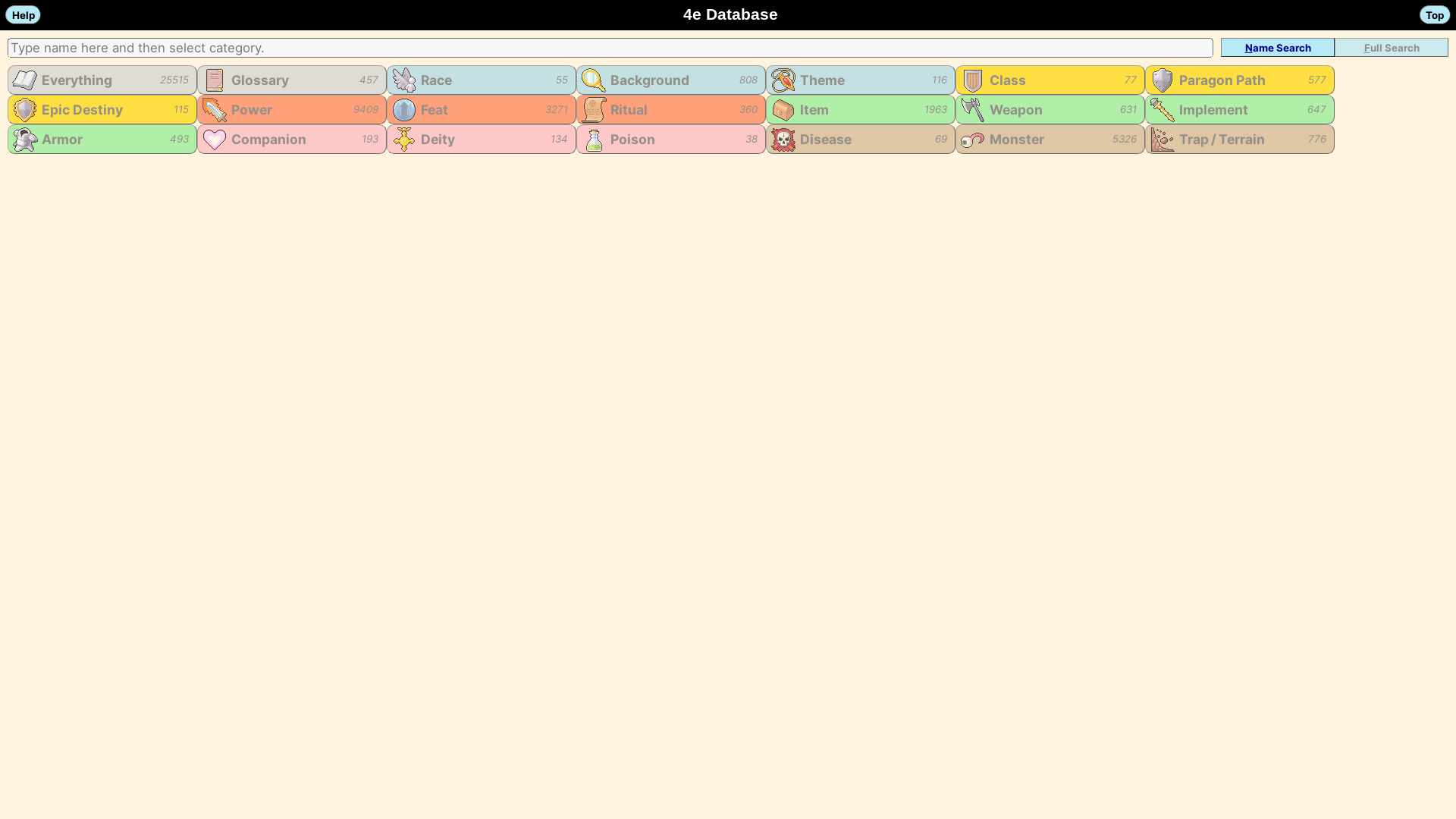 website screenshot of https://iws.mx/dnd/index.html?list