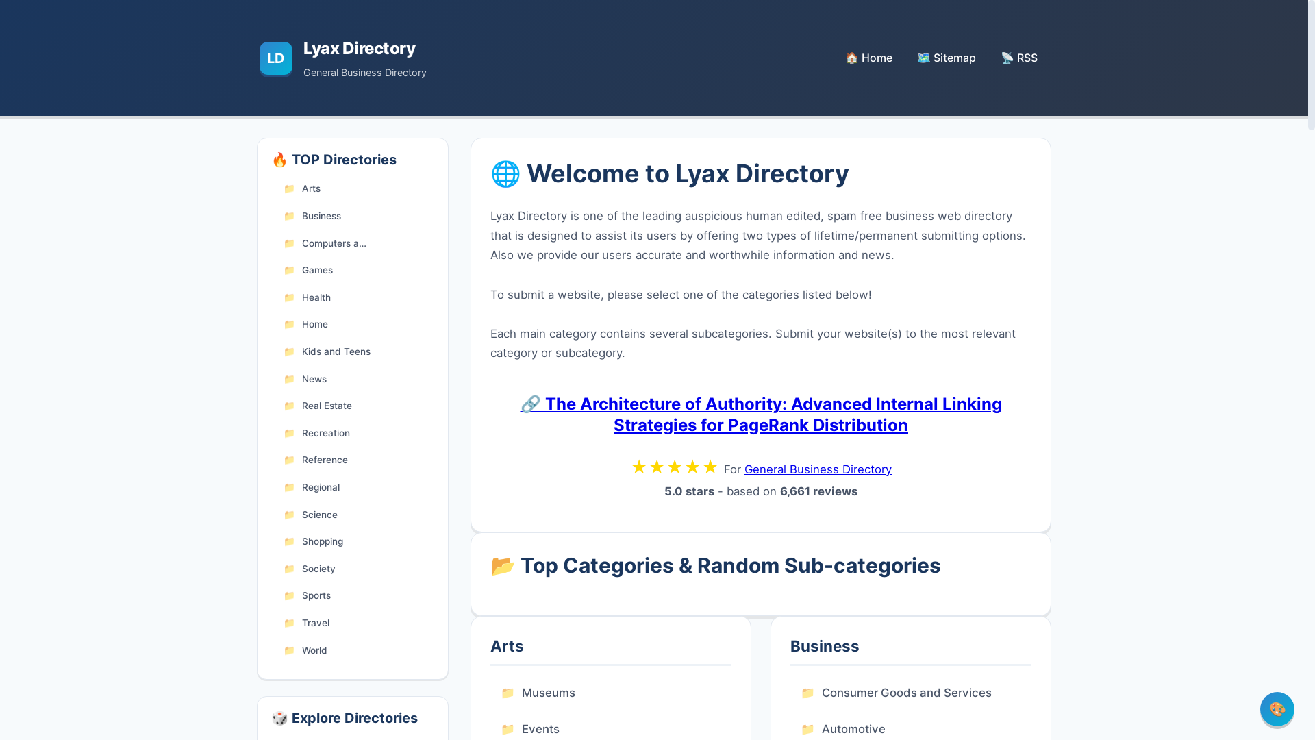 website screenshot of https://lyax.web.id/