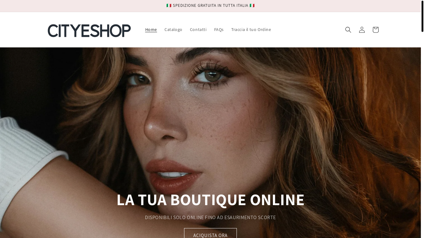 website screenshot of https://cityeshop.shop/