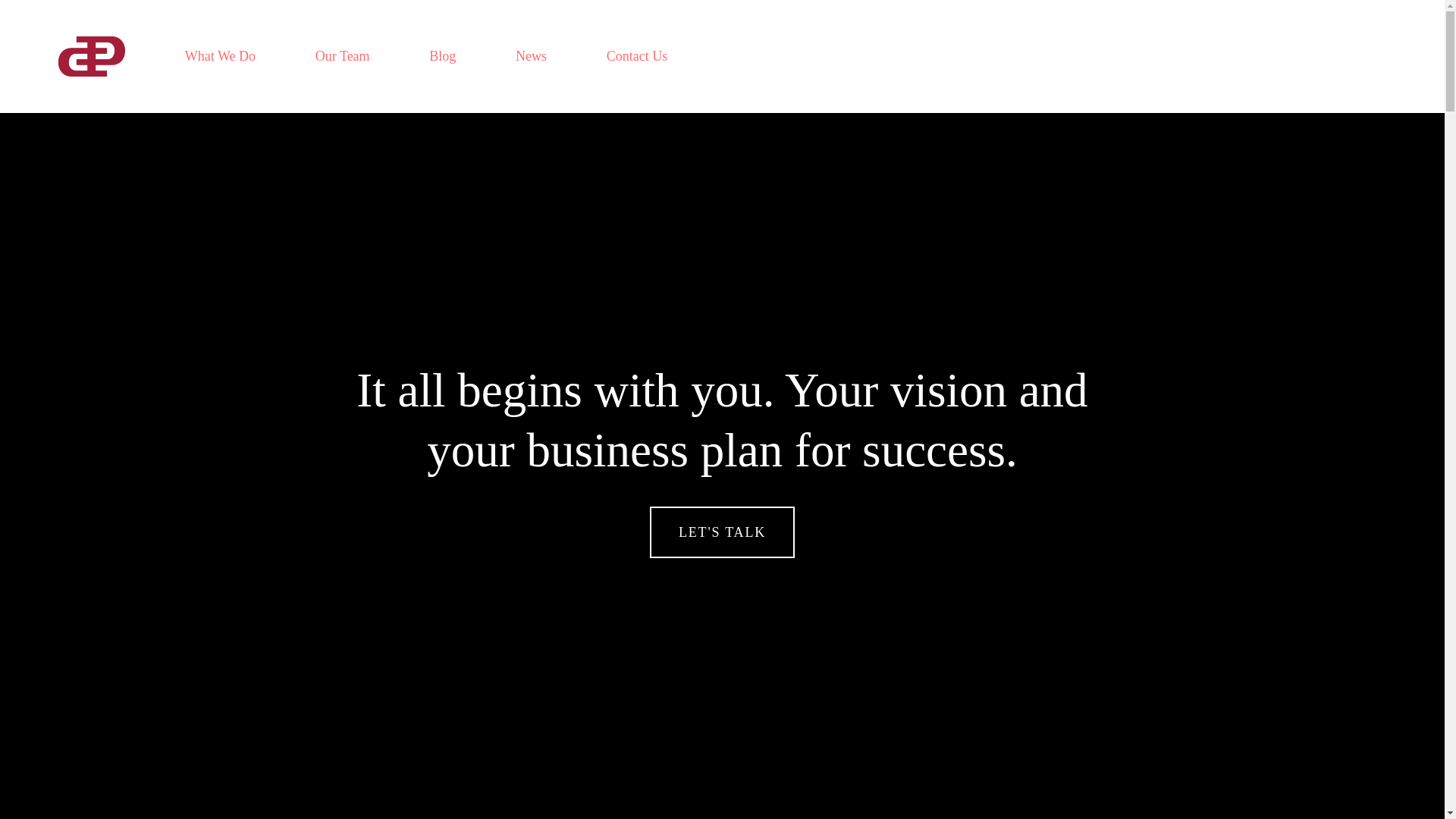 website screenshot of https://tryparkland.com/