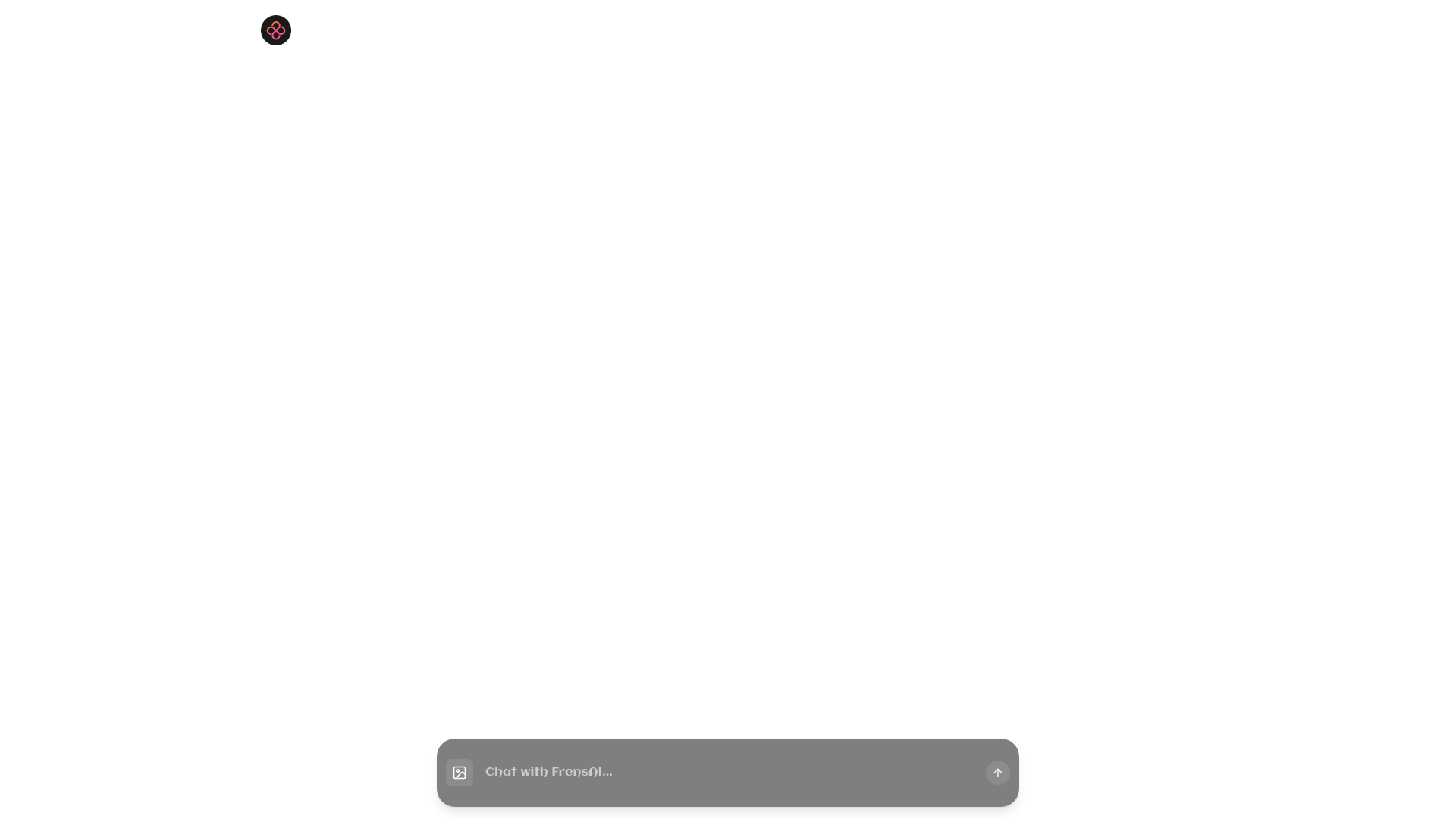 website screenshot of https://frensai-landing.pages.dev/