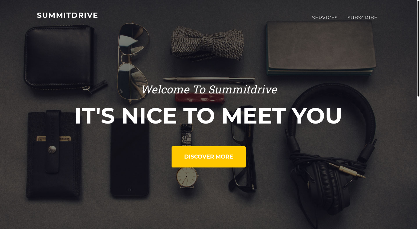 website screenshot of https://summitdrive.de/
