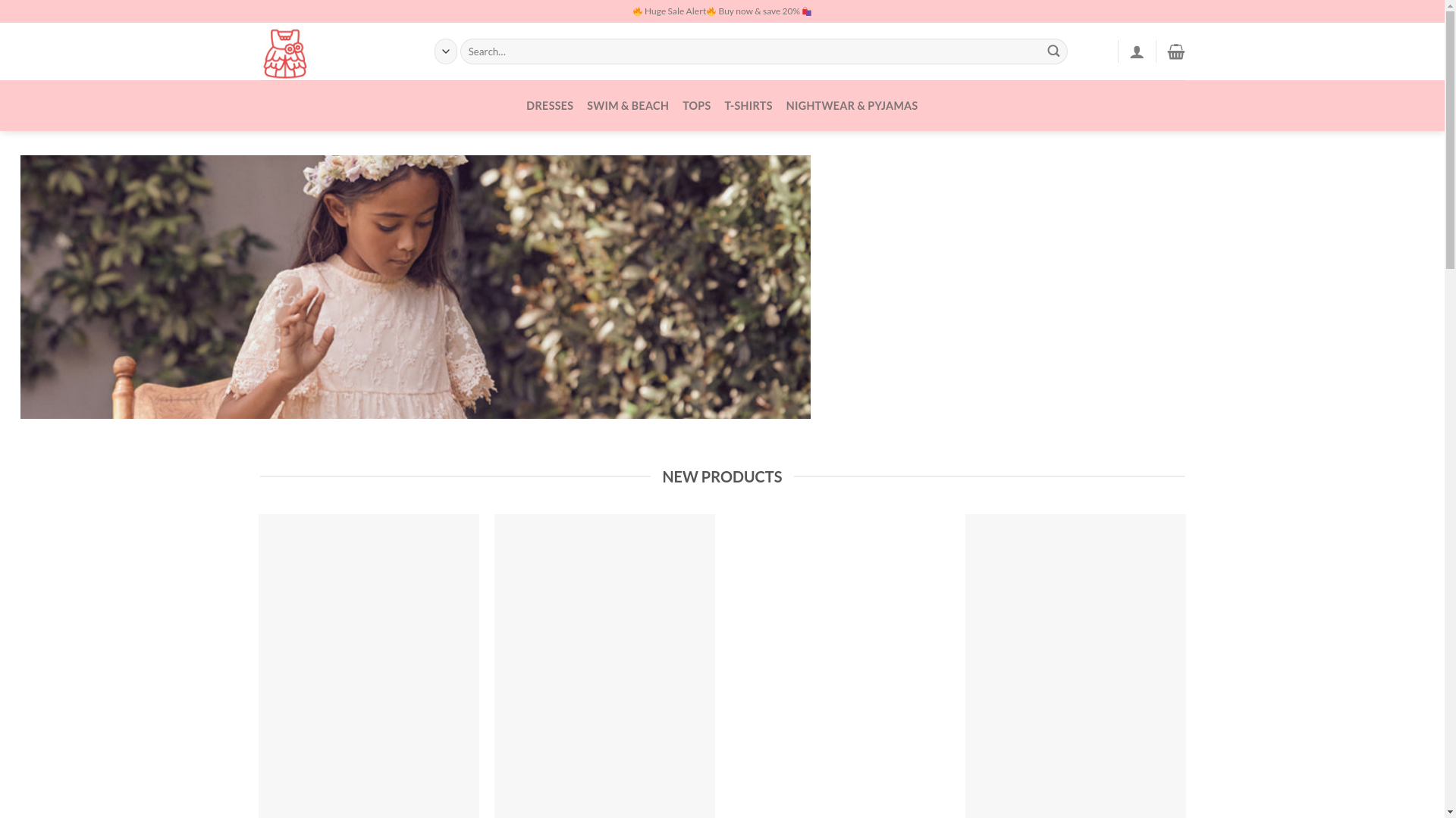 website screenshot of http://www.childrendressshop.com/