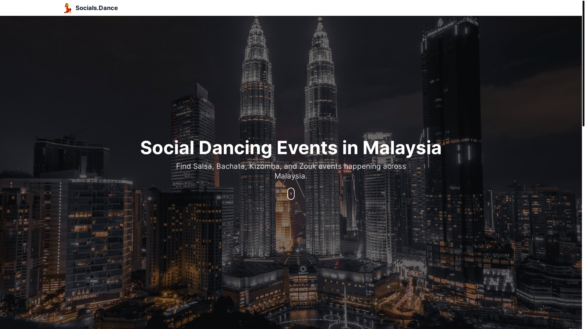website screenshot of https://socials-dance.pages.dev/