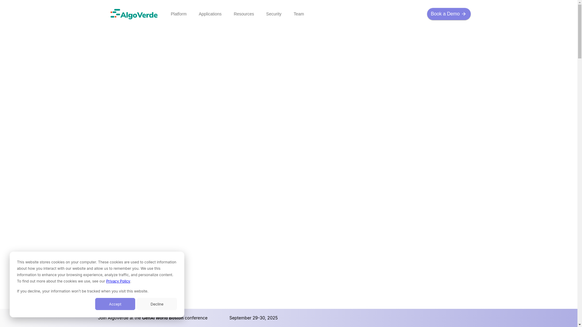 website screenshot of https://algoverdehq.co/