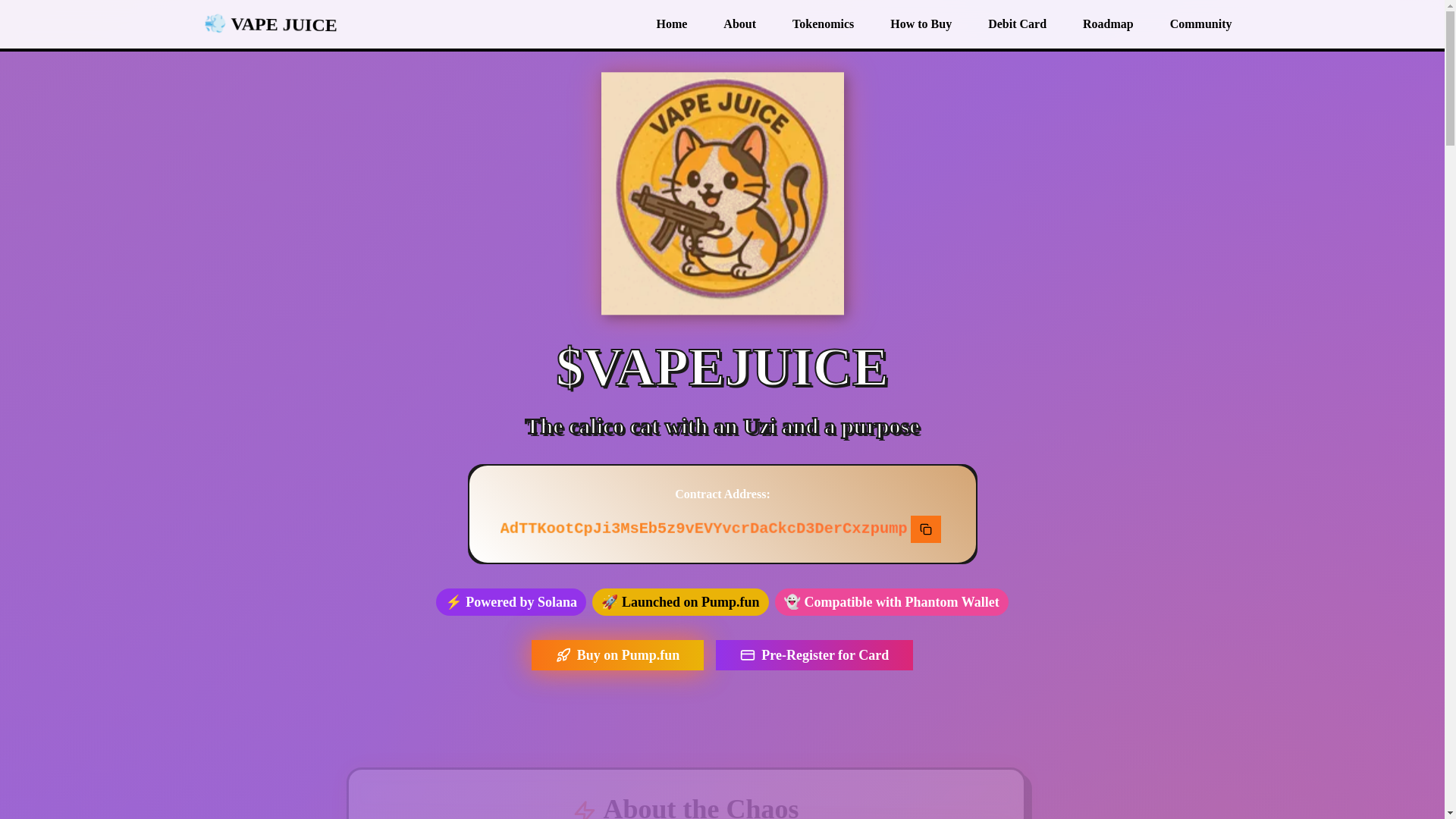 website screenshot of https://vapejuicetribe.com/
