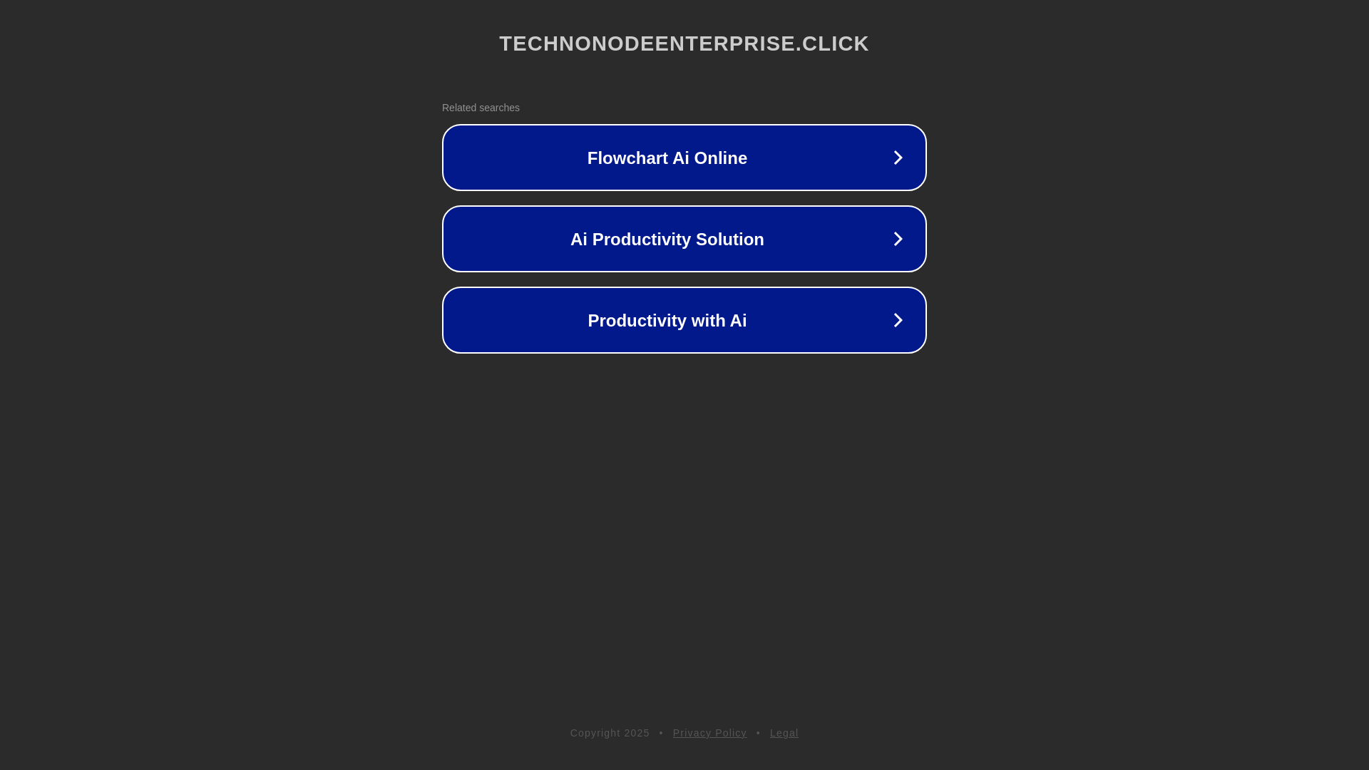 website screenshot of https://technonodeenterprise.click/
