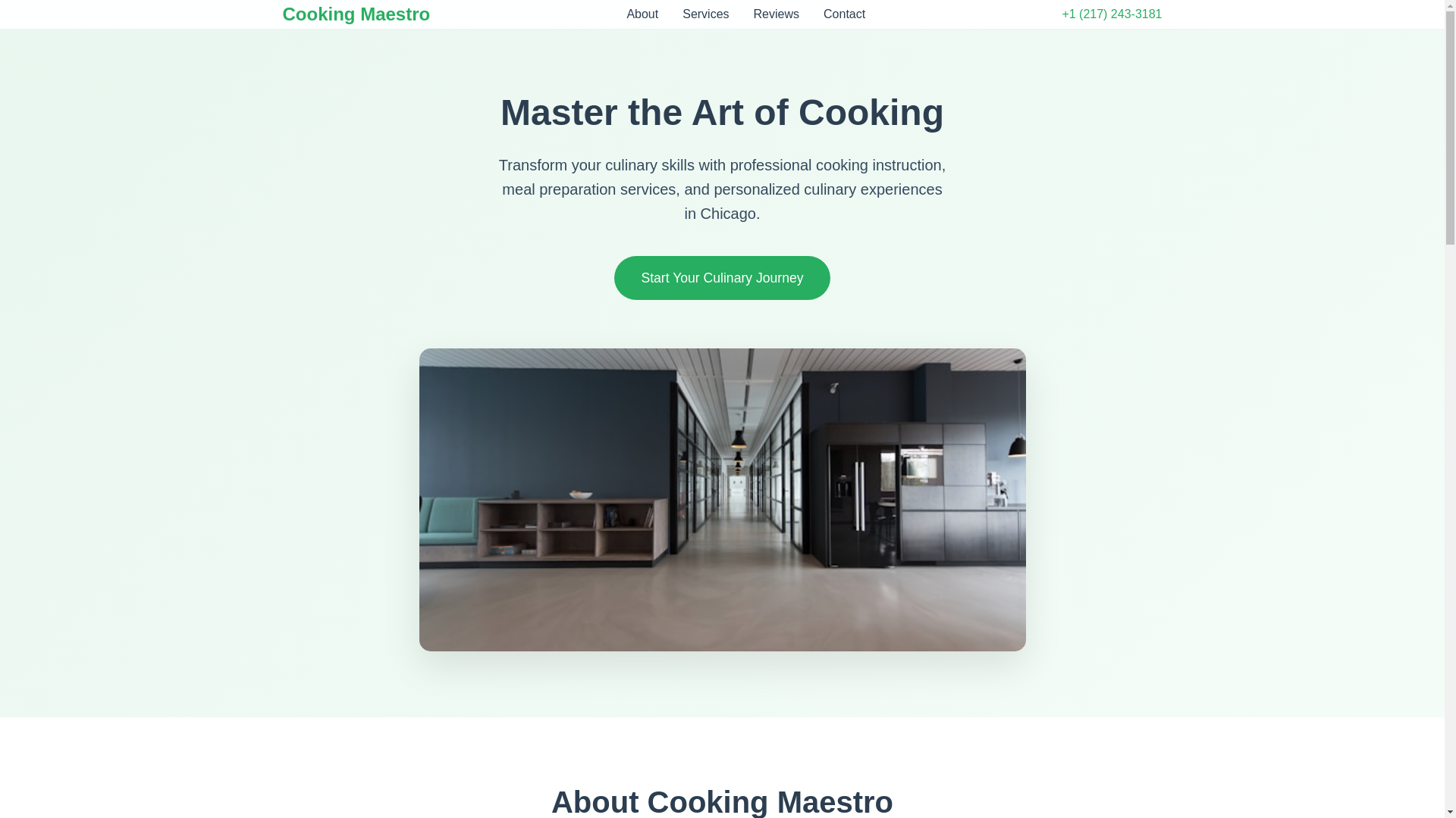 website screenshot of https://cookingmaestro.sbs/