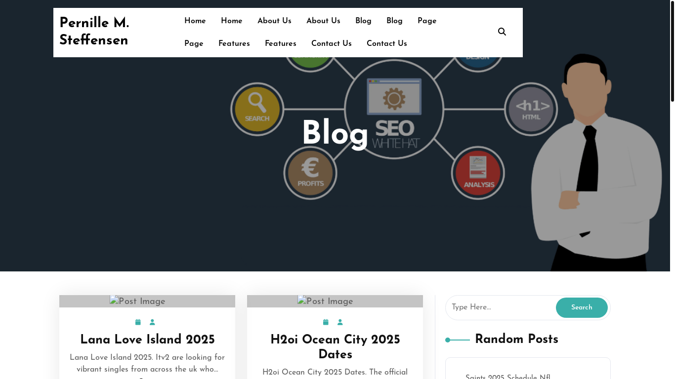 website screenshot of https://pernillesteffensenm.pages.dev/