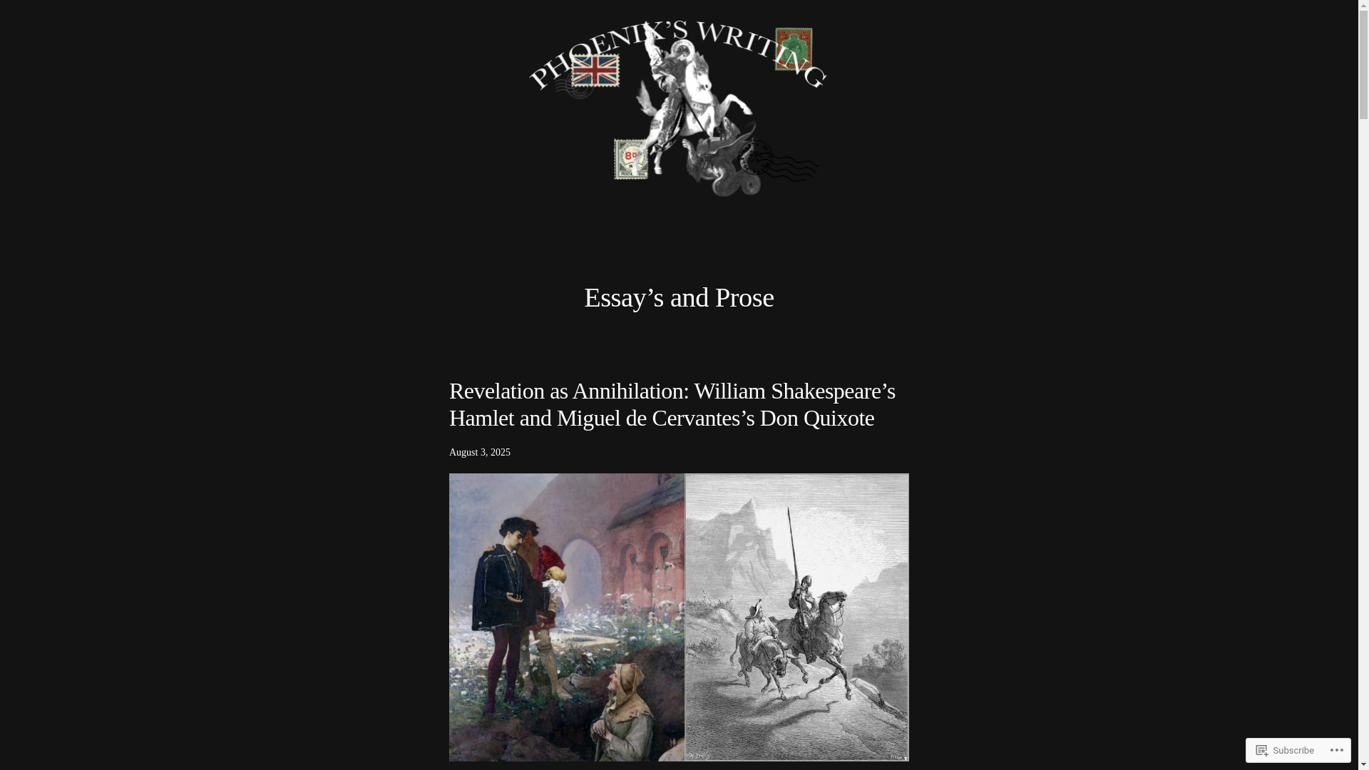 website screenshot of https://phoenixswriting.com/