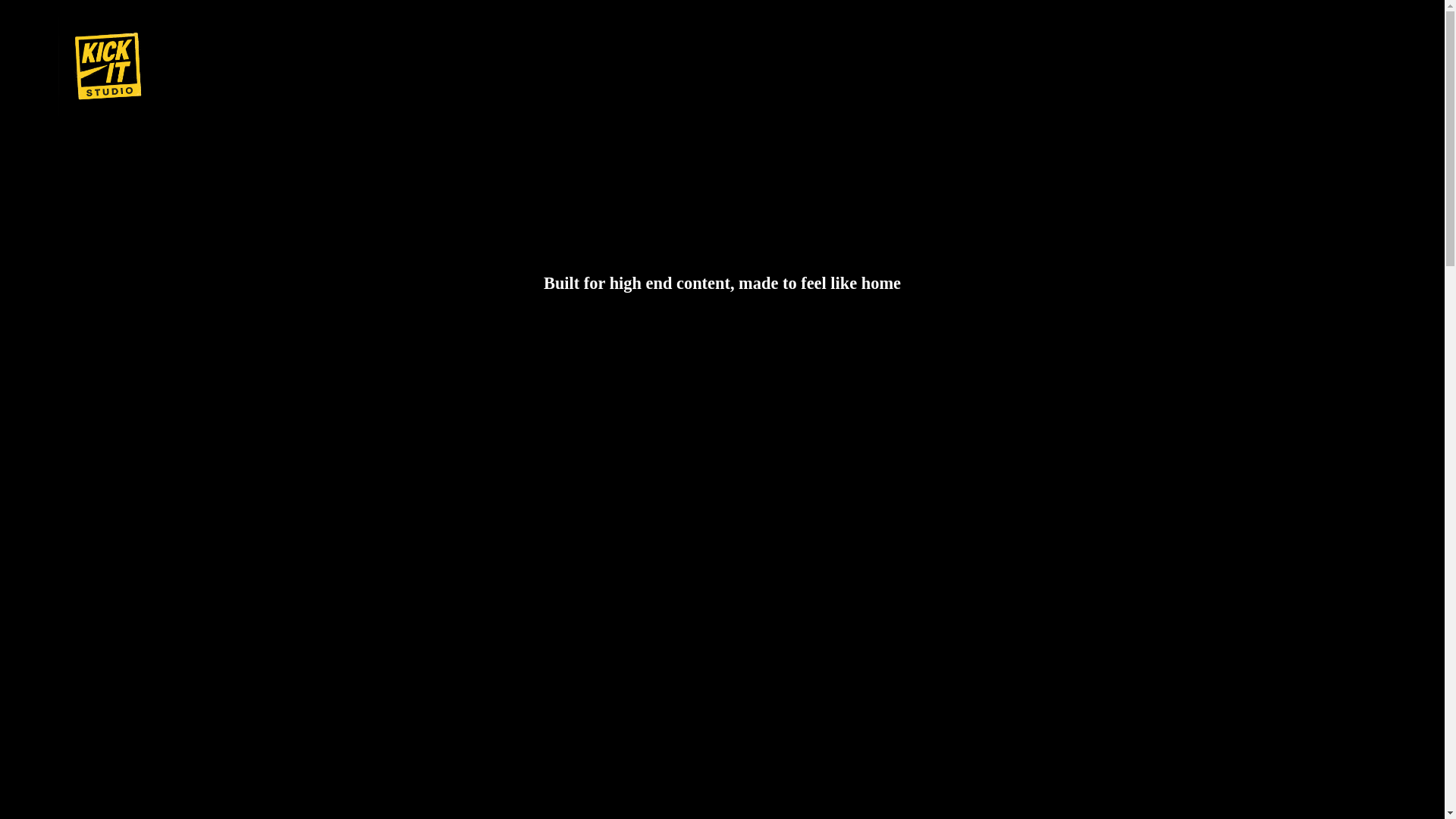 website screenshot of https://kickit.studio/