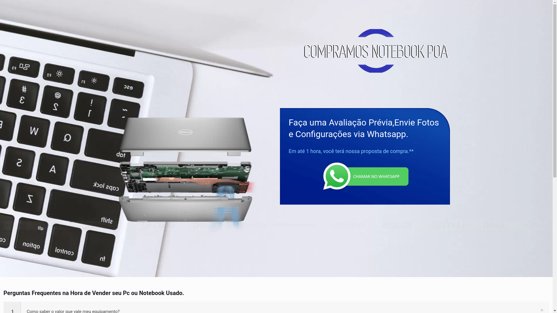 website screenshot of https://comprocarrosusado.com.br/