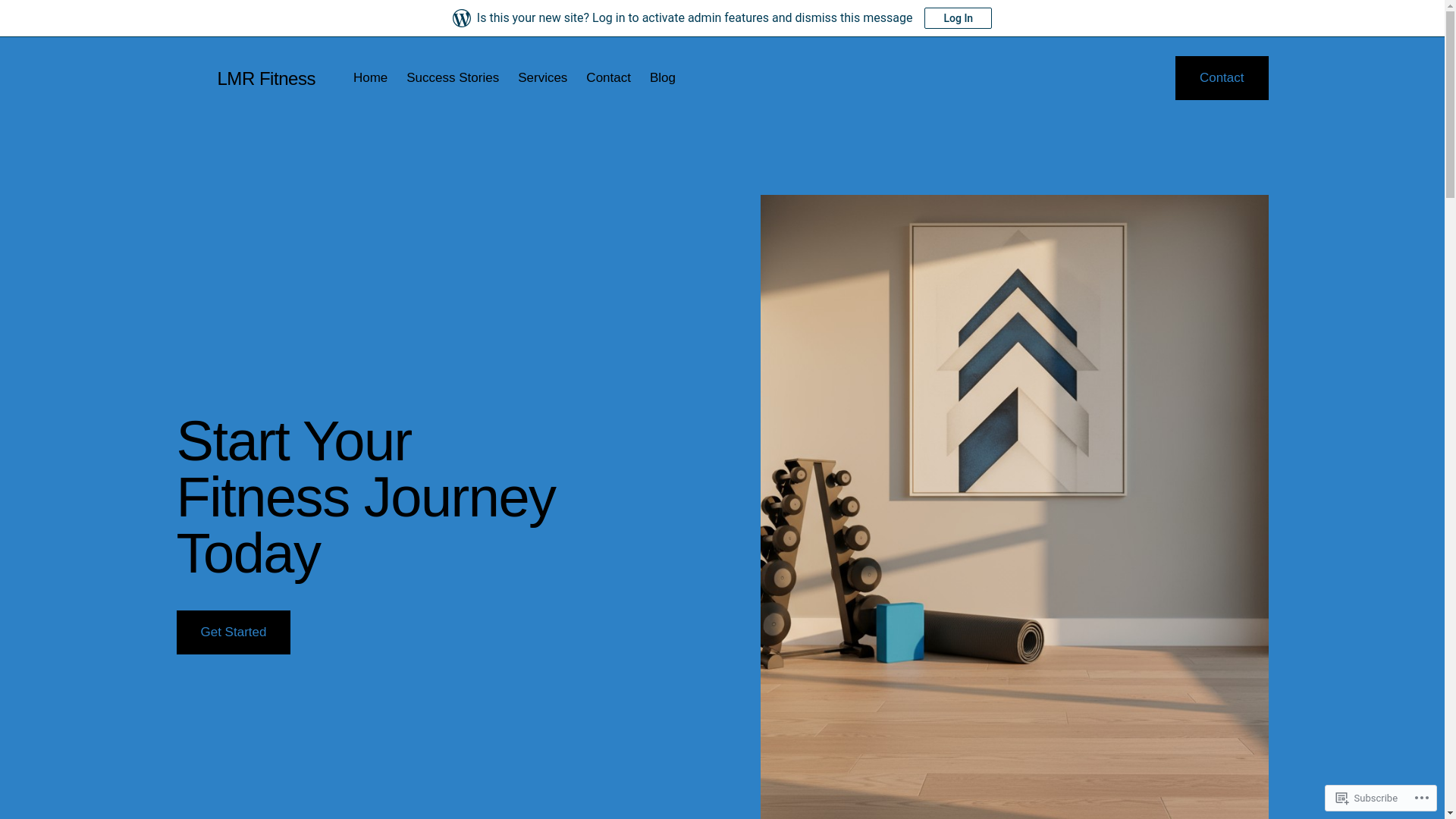 website screenshot of https://lmr-fitness.com/