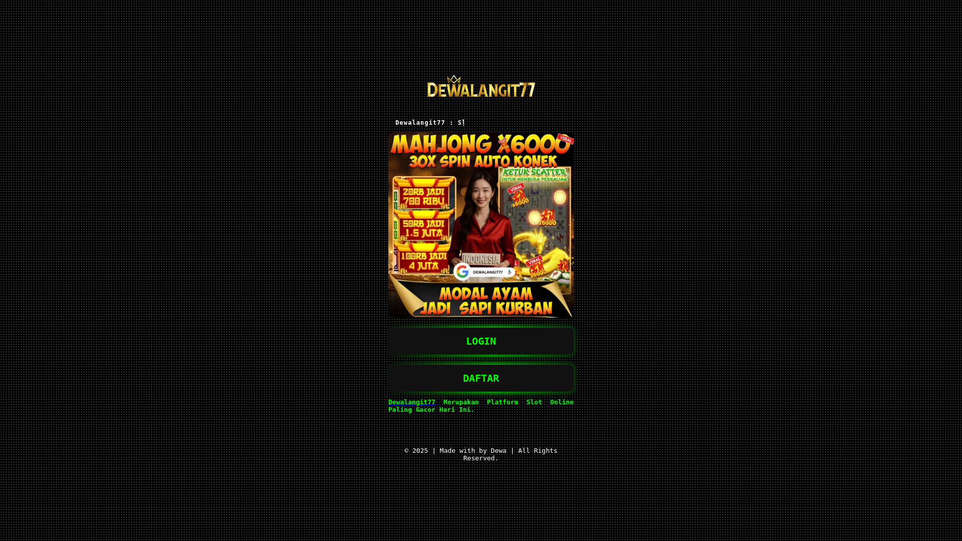 website screenshot of https://ntahapakek.pages.dev/