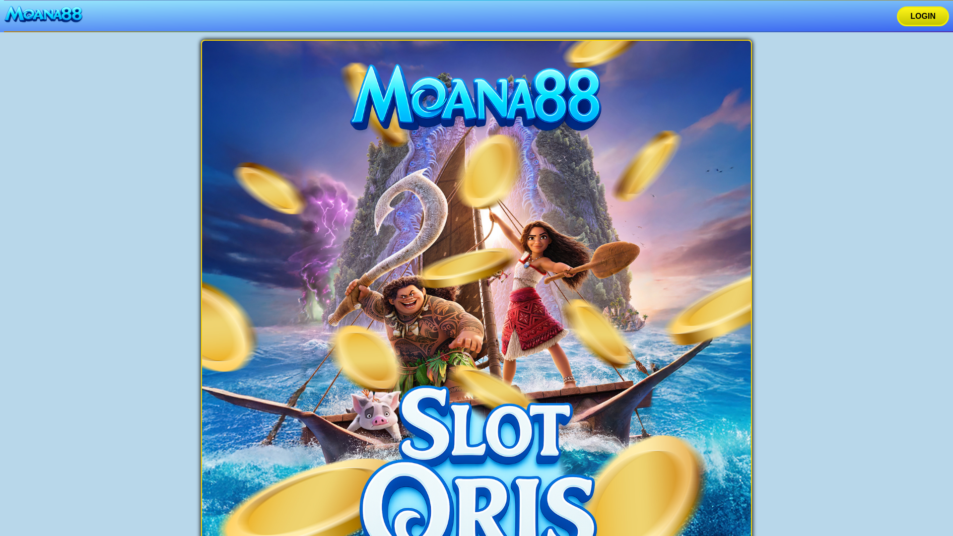 website screenshot of https://moana88.com/