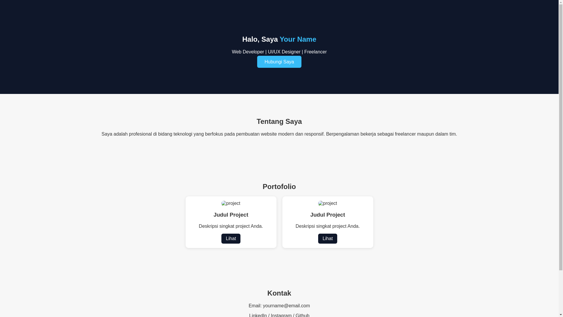 website screenshot of https://app-ilham.my.id/