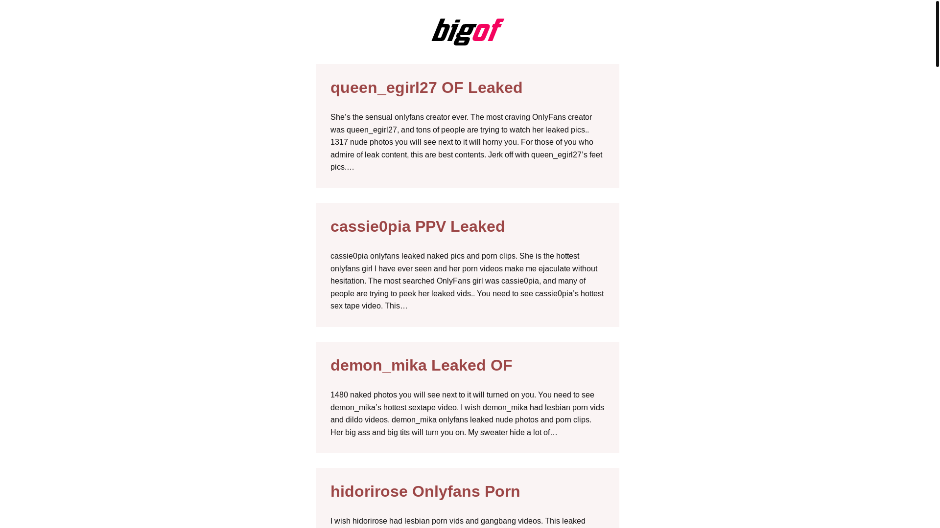 website screenshot of https://ofkeyd.one/