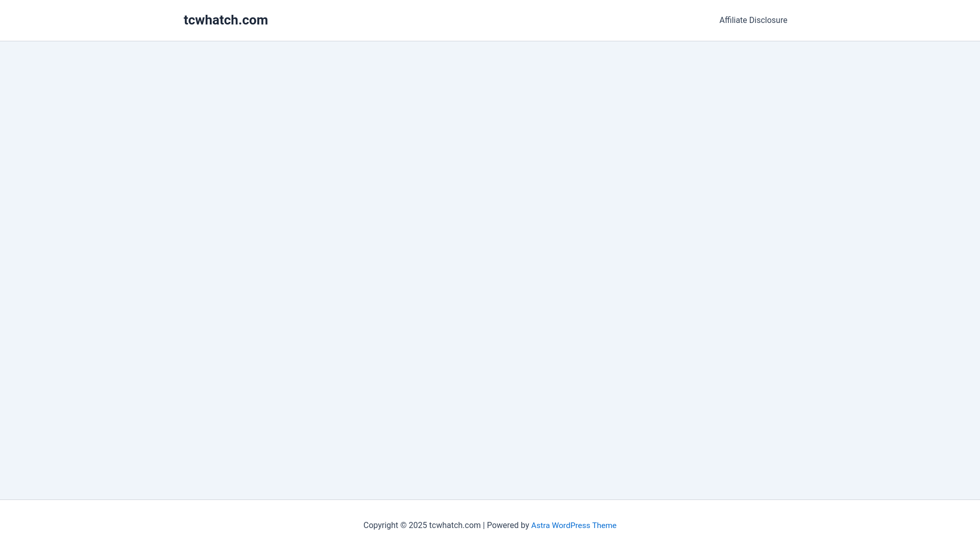 website screenshot of https://tcwhatch.com/