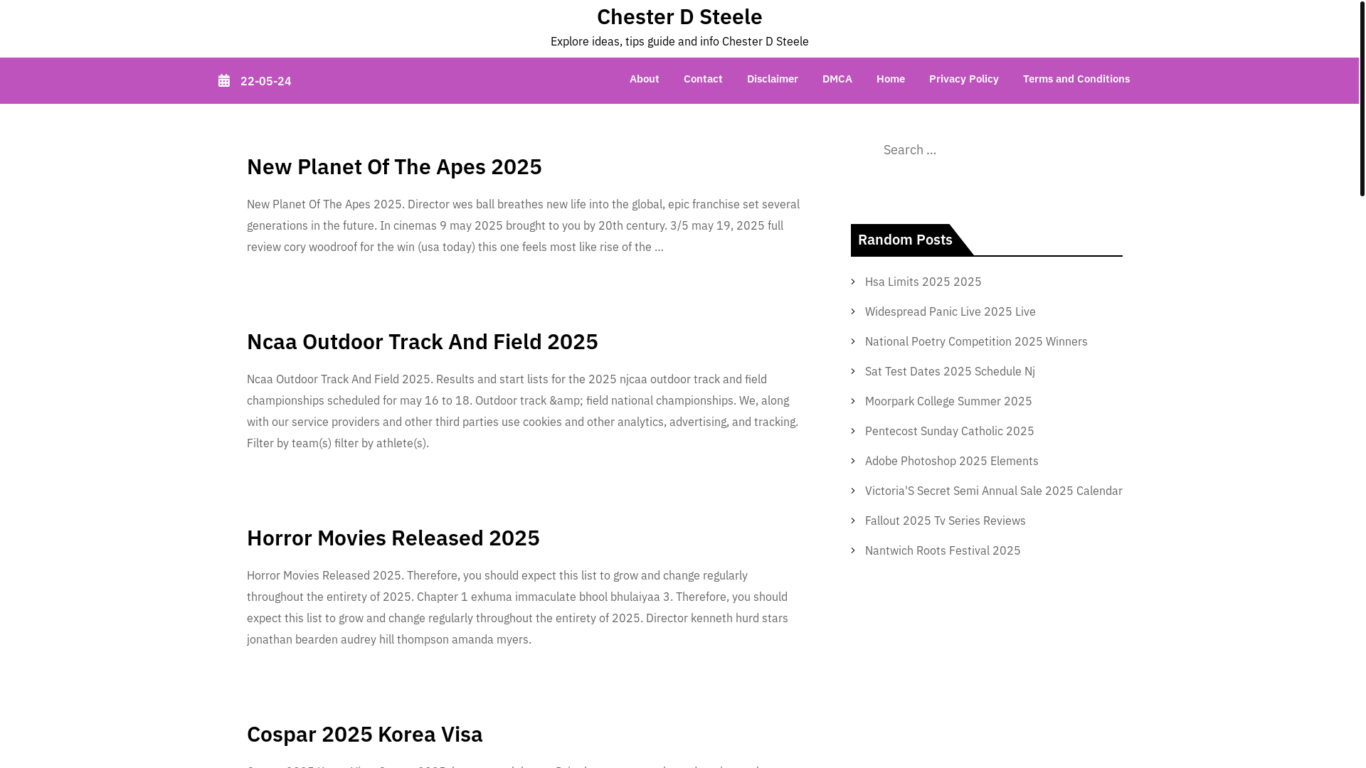 website screenshot of https://chesterdsteelee.pages.dev/