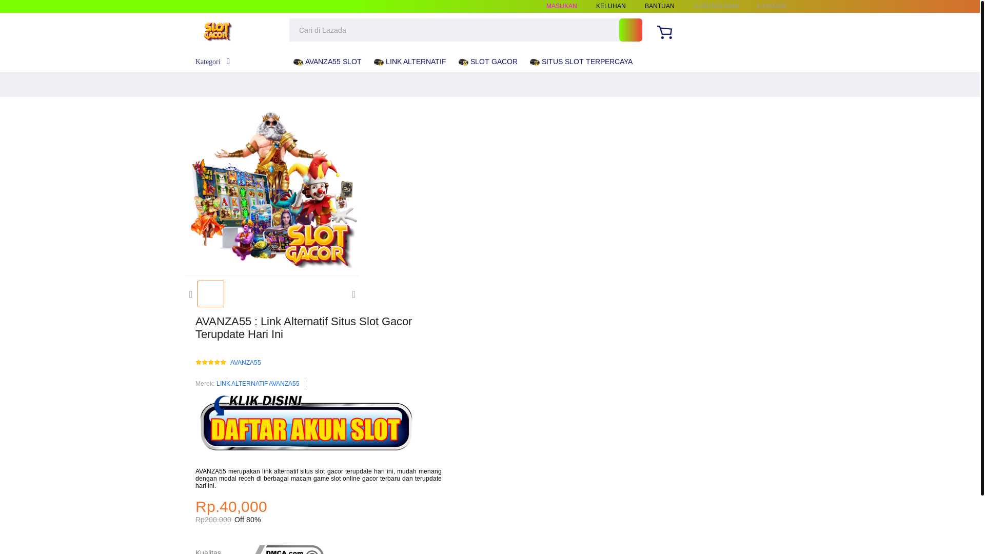 website screenshot of https://avanza55.com/
