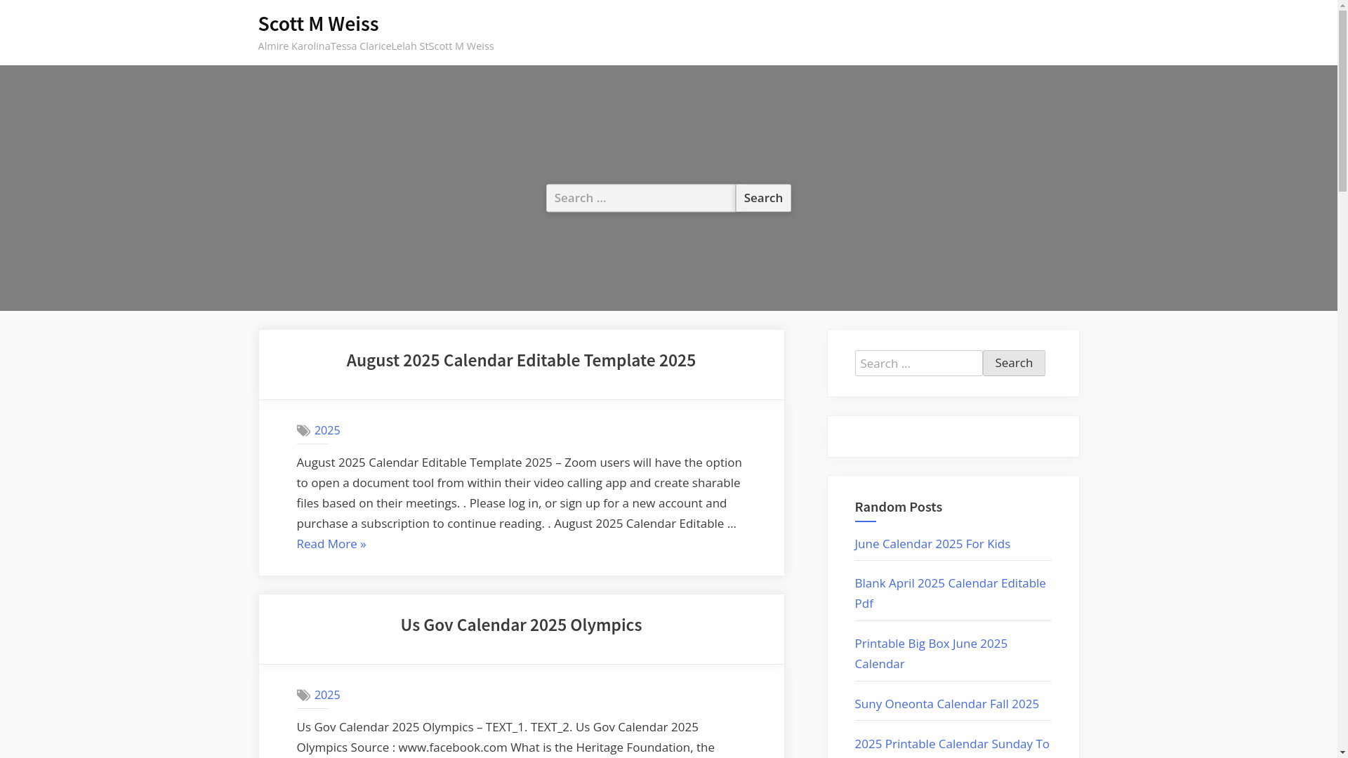 website screenshot of https://scottmweissd.pages.dev/