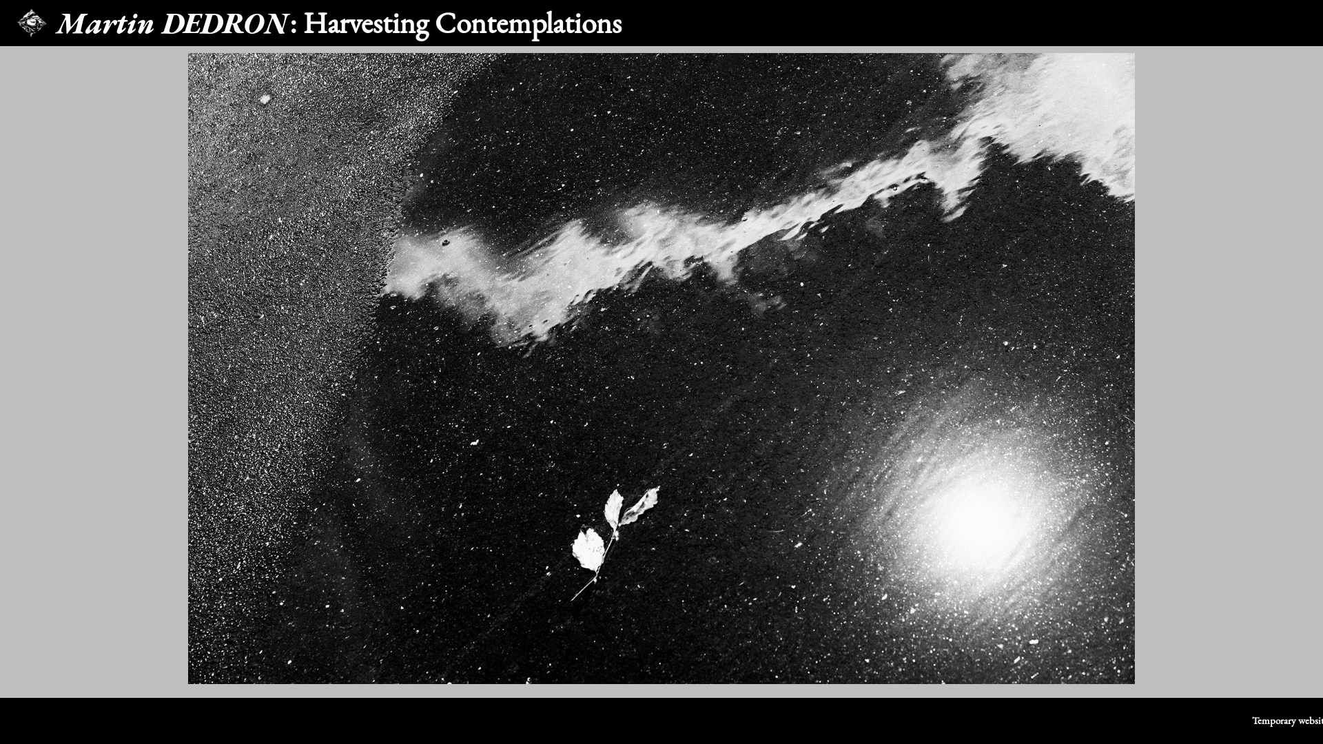 website screenshot of https://contemplations.pages.dev/