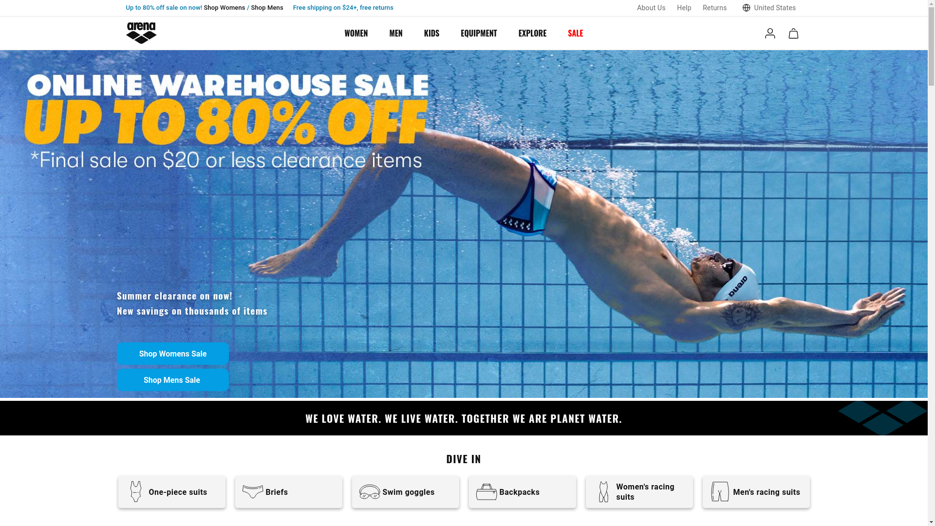 website screenshot of https://arenasport.fun/