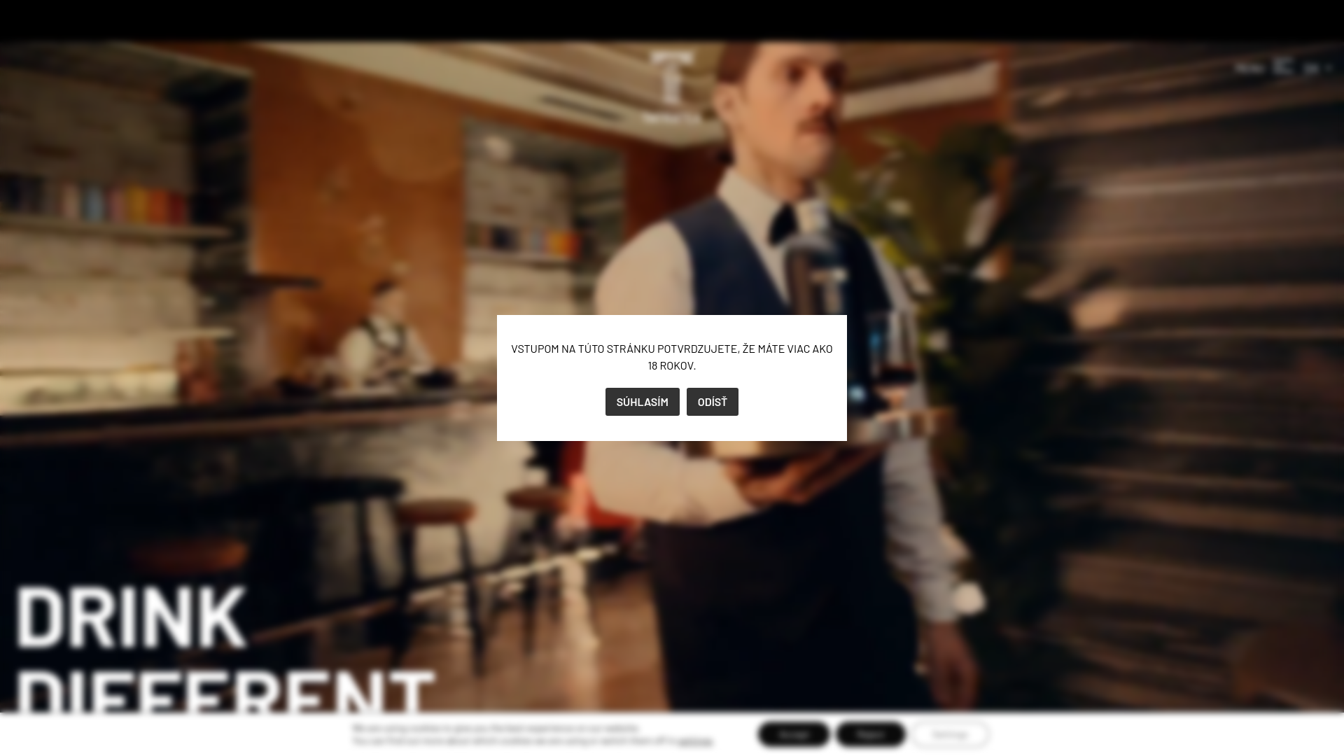 website screenshot of https://tatranskycaj.com/