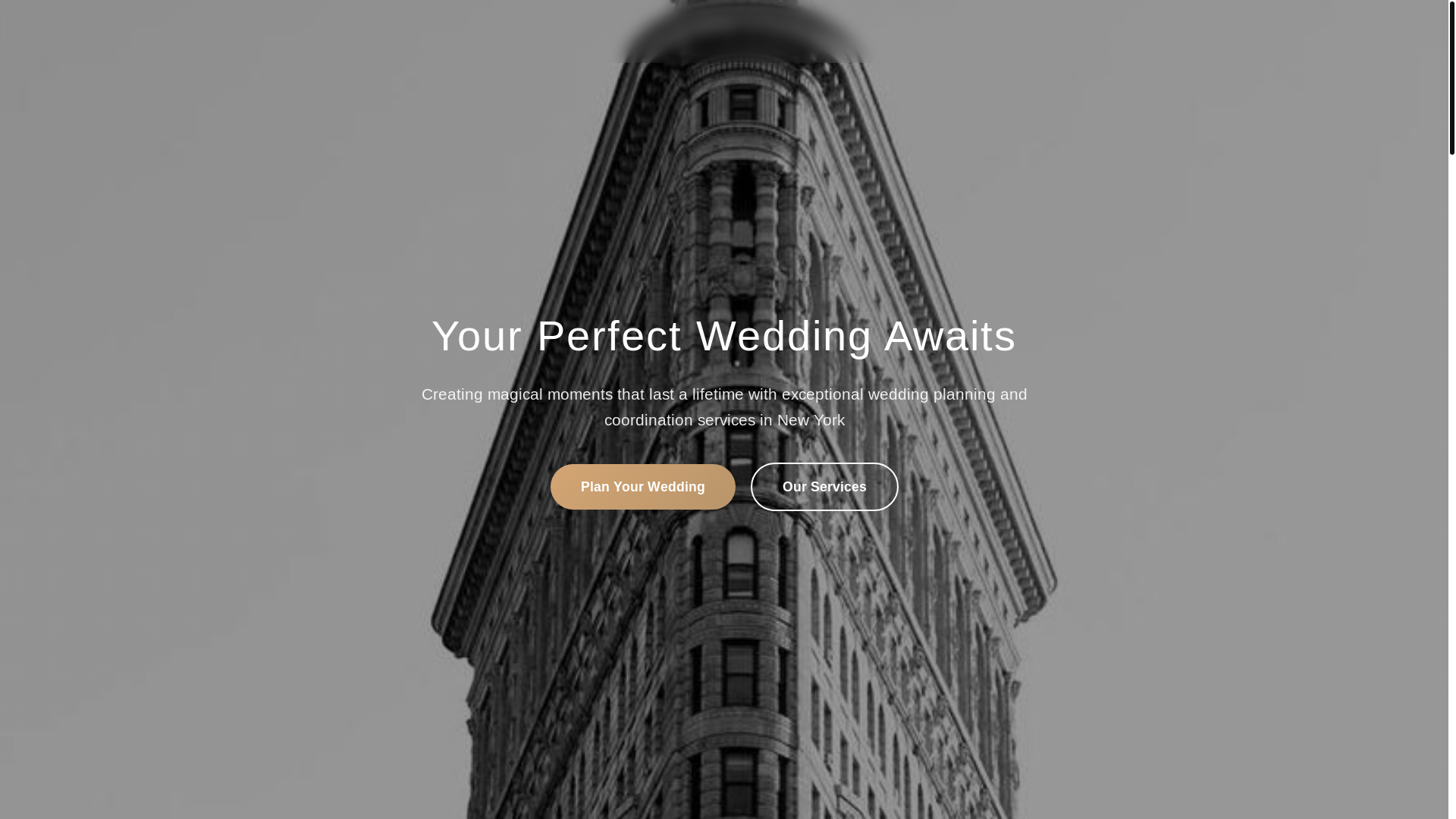 website screenshot of https://weddingsalute.qpon/