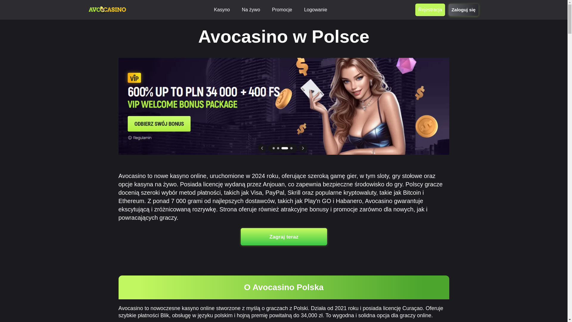 website screenshot of https://avocasino-com-pl-8659.pages.dev/