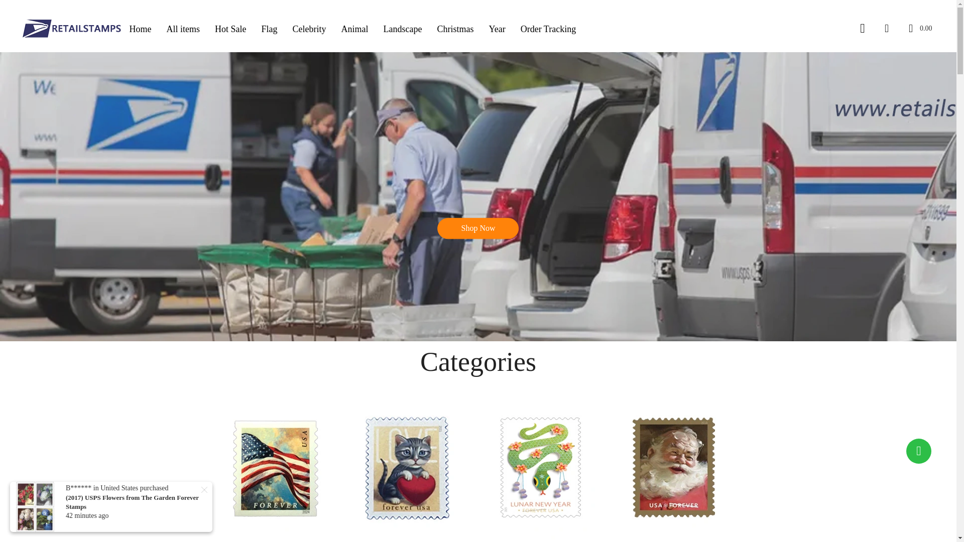 website screenshot of https://usstampsfactory.com/