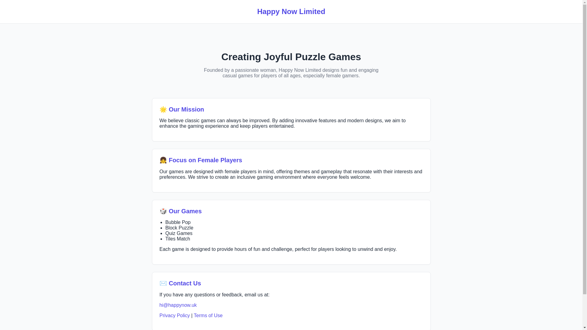 website screenshot of https://happynow.pages.dev/