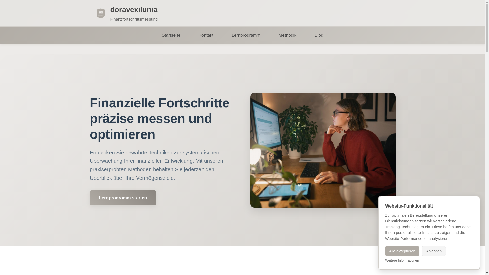 website screenshot of https://doravexilunia.com/