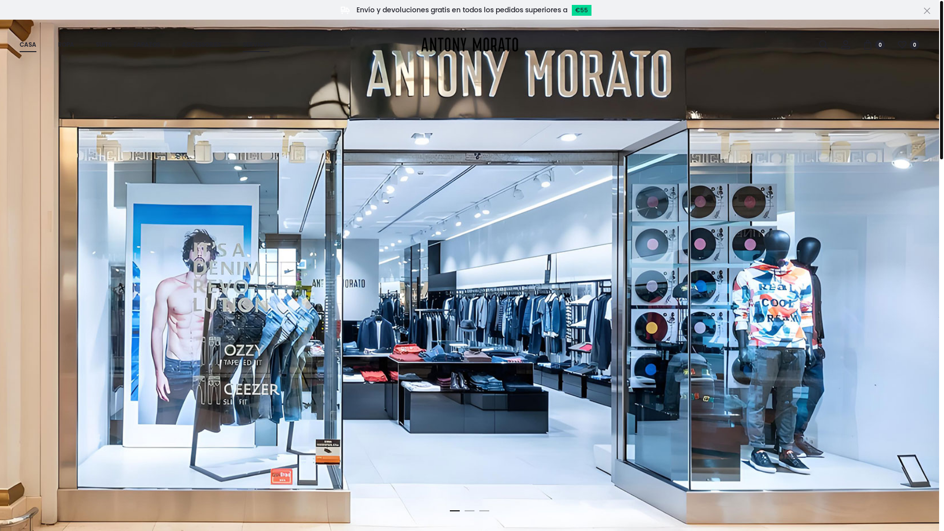 website screenshot of https://www.antonymorato.com.es/