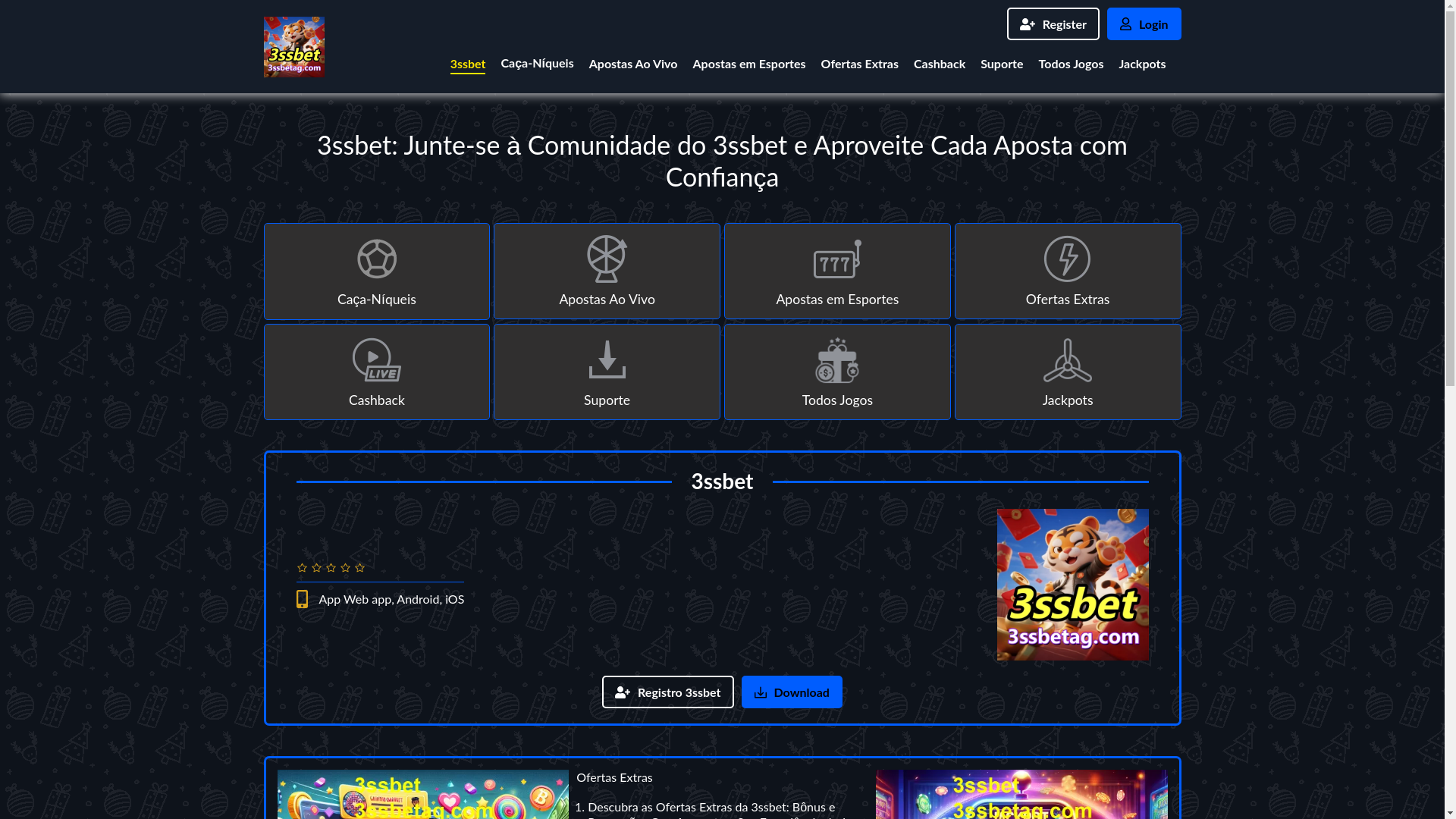 website screenshot of https://3ssbetag.com/