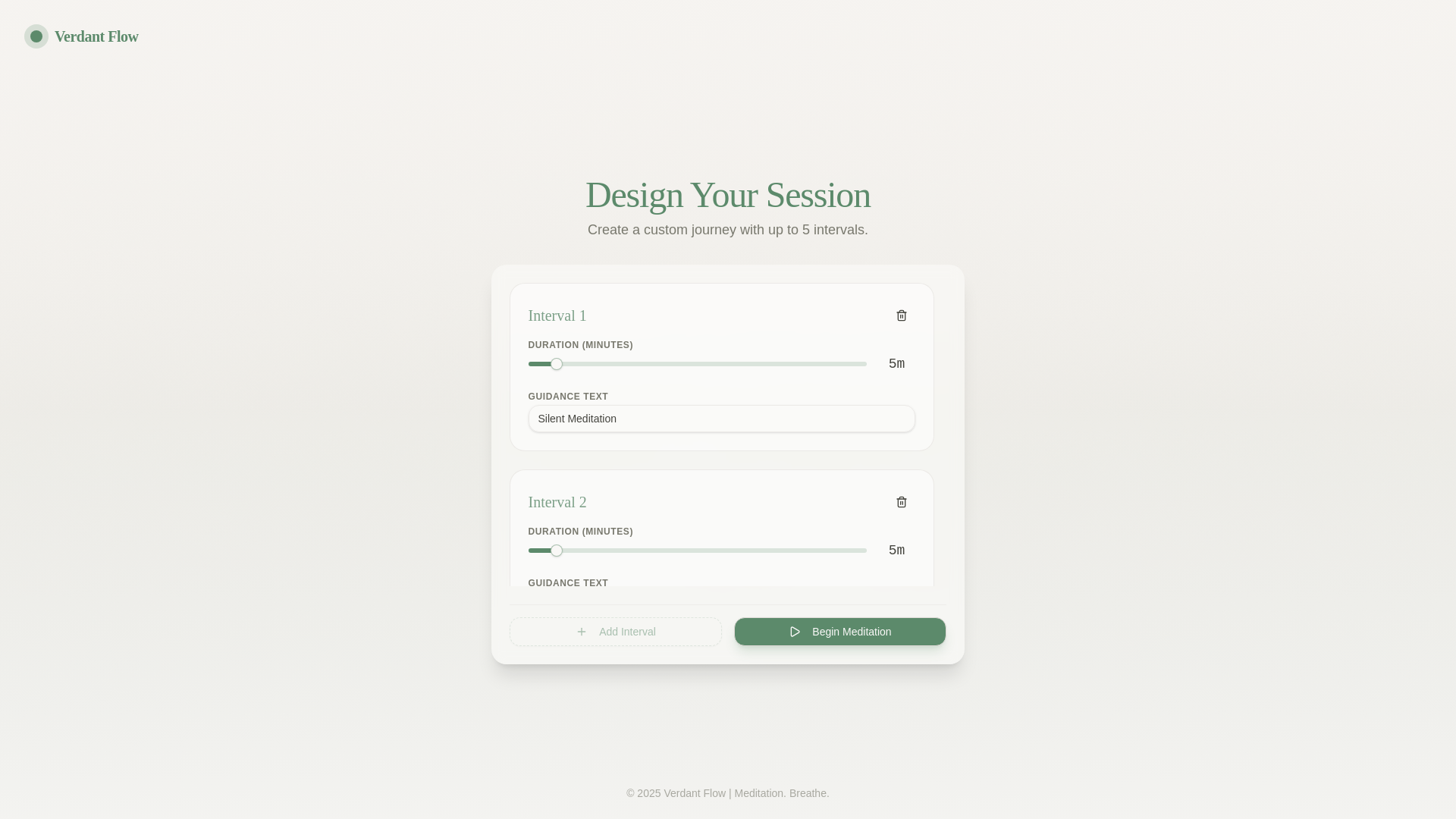 website screenshot of https://verdant-flow.com/