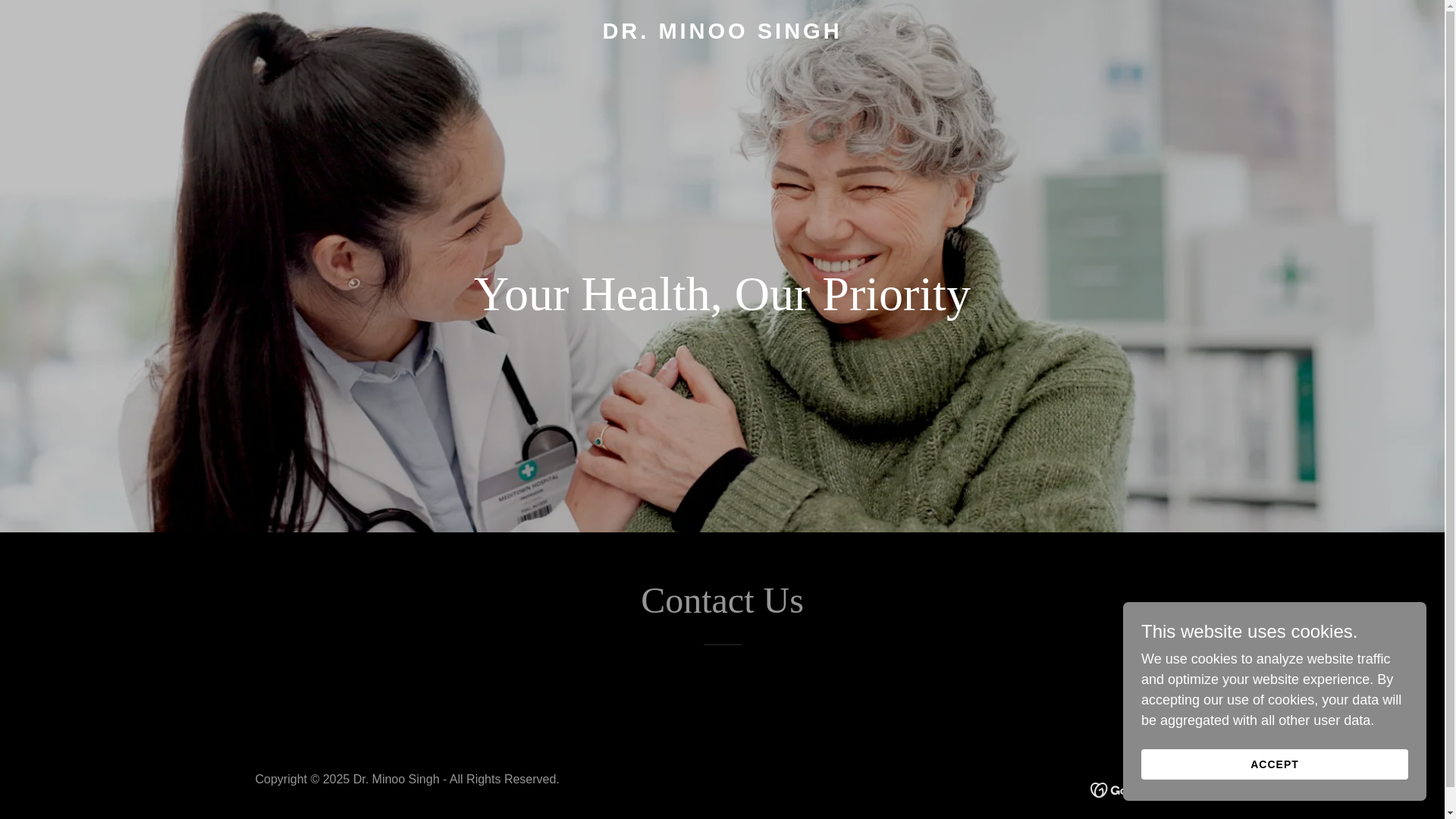 website screenshot of https://drminoosinghkanpur.in/