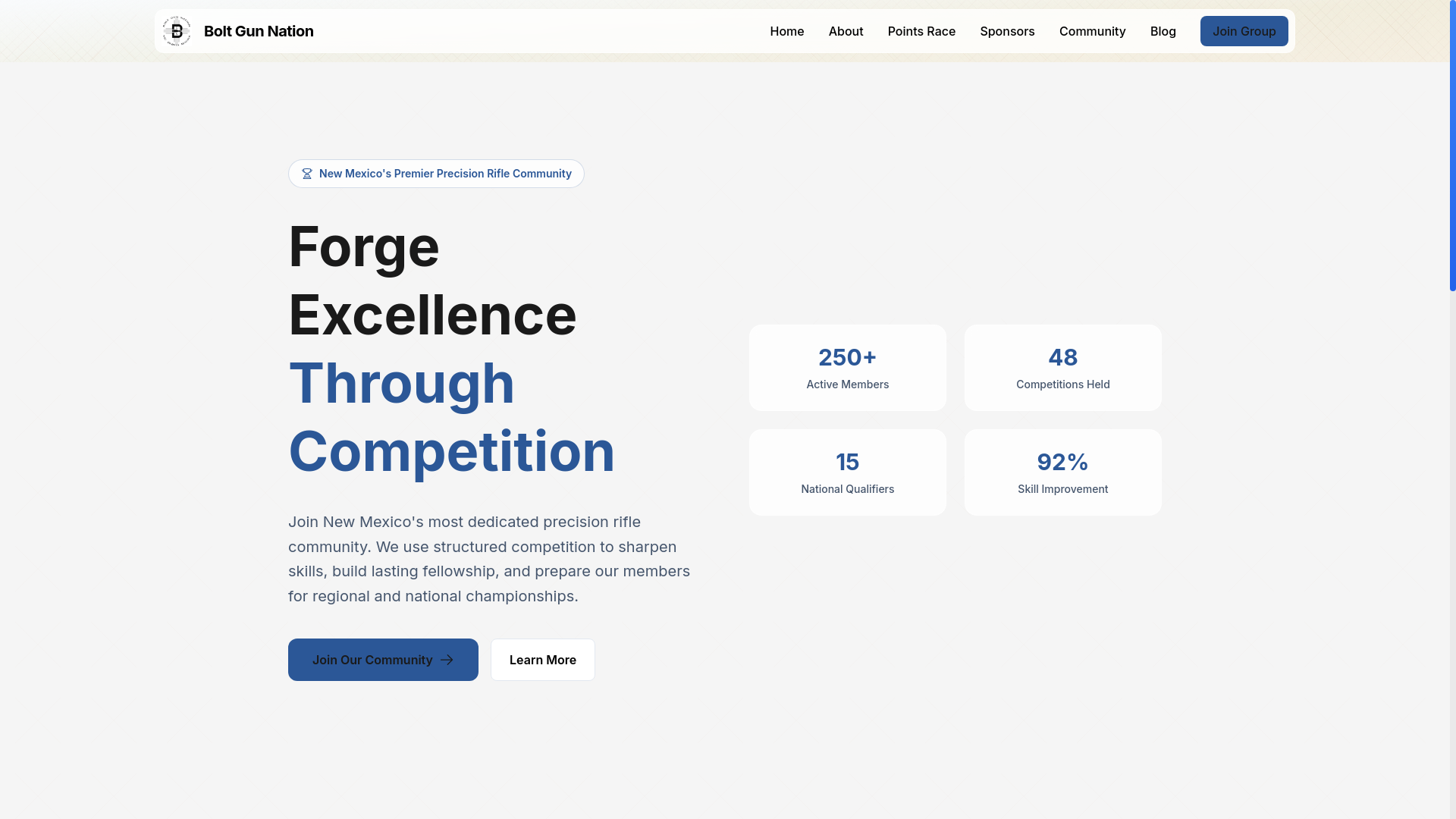 website screenshot of https://boltgunnation.pages.dev/