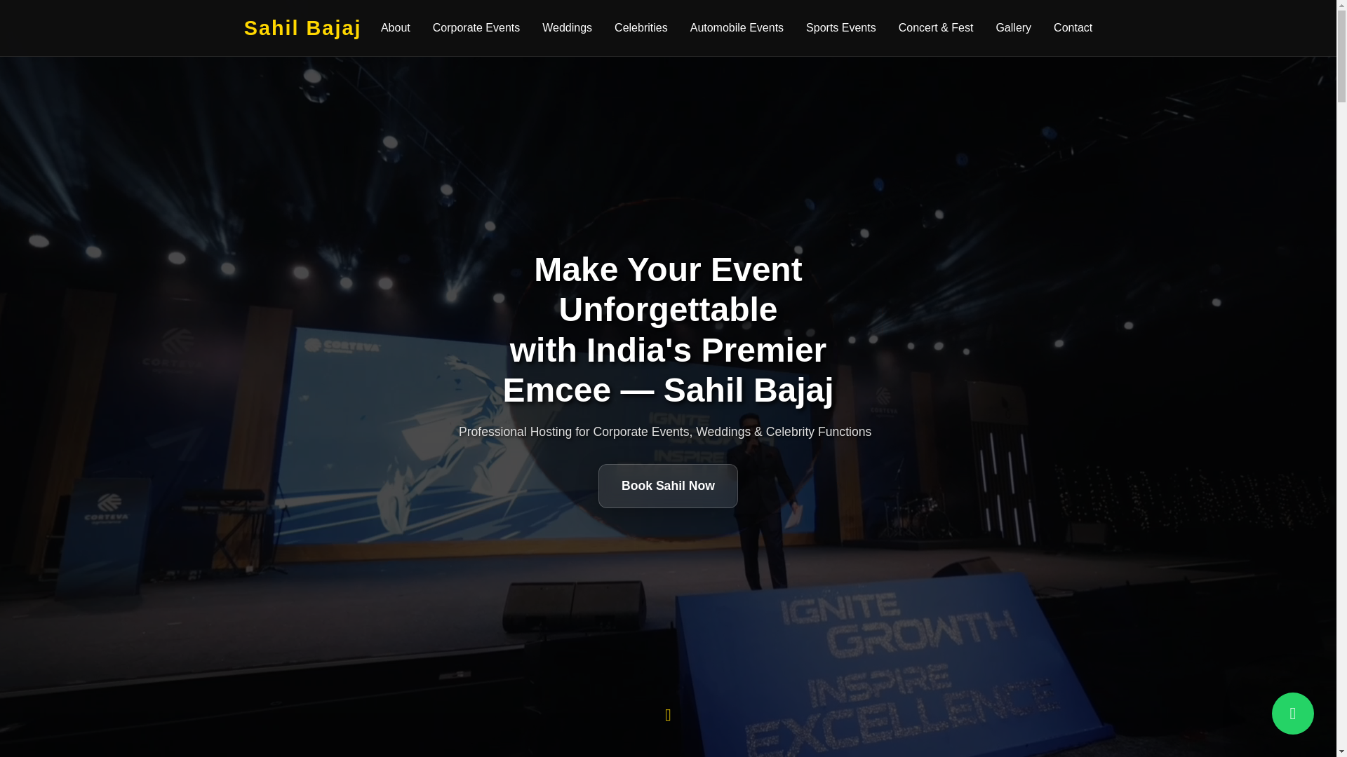 website screenshot of https://sahil-bajaj-website.pages.dev/